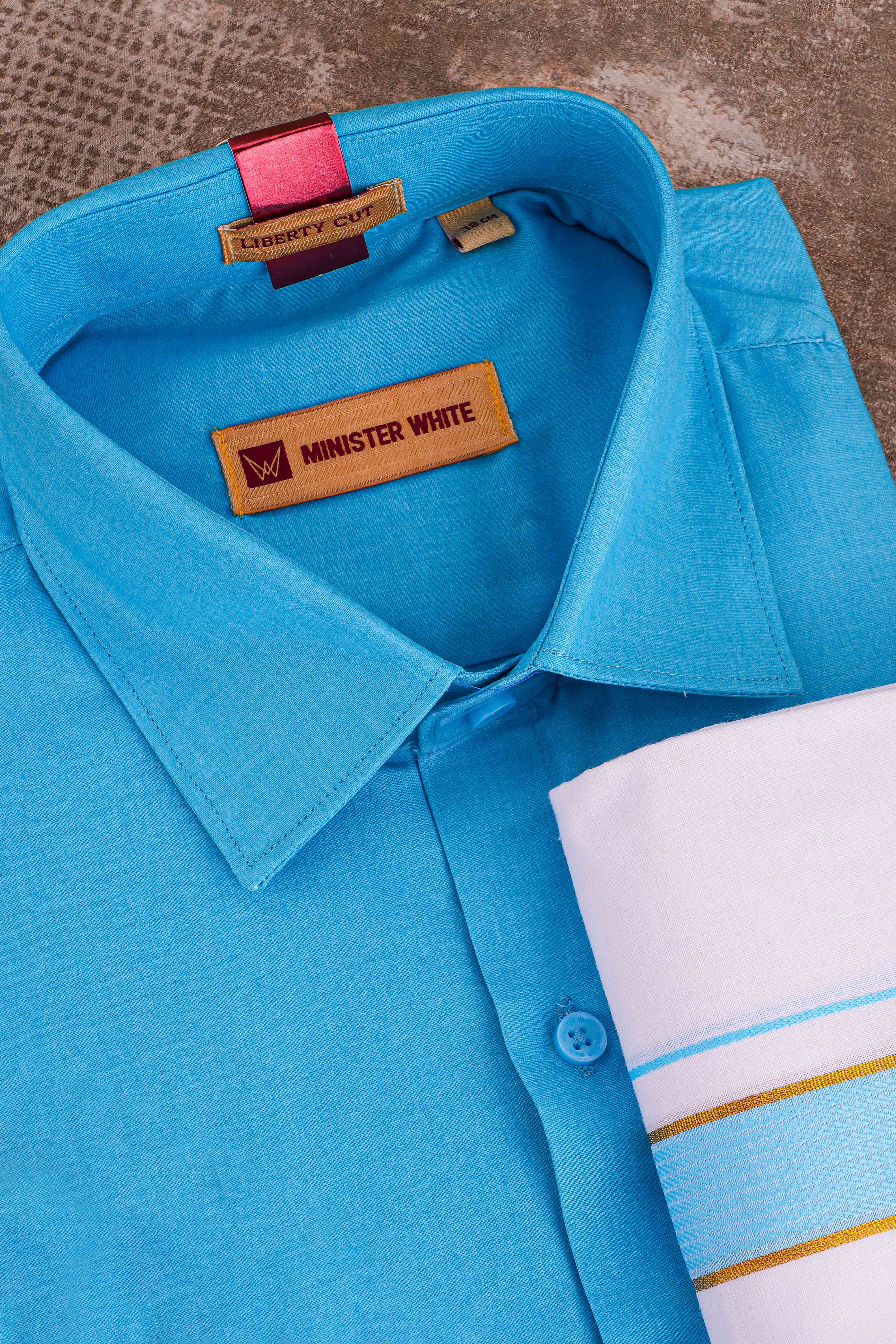 Mens Dhoti Shirt Set