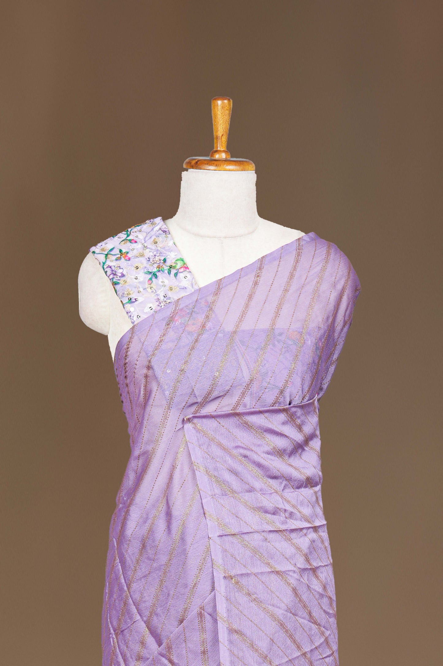 Moss Chiffon Sarees