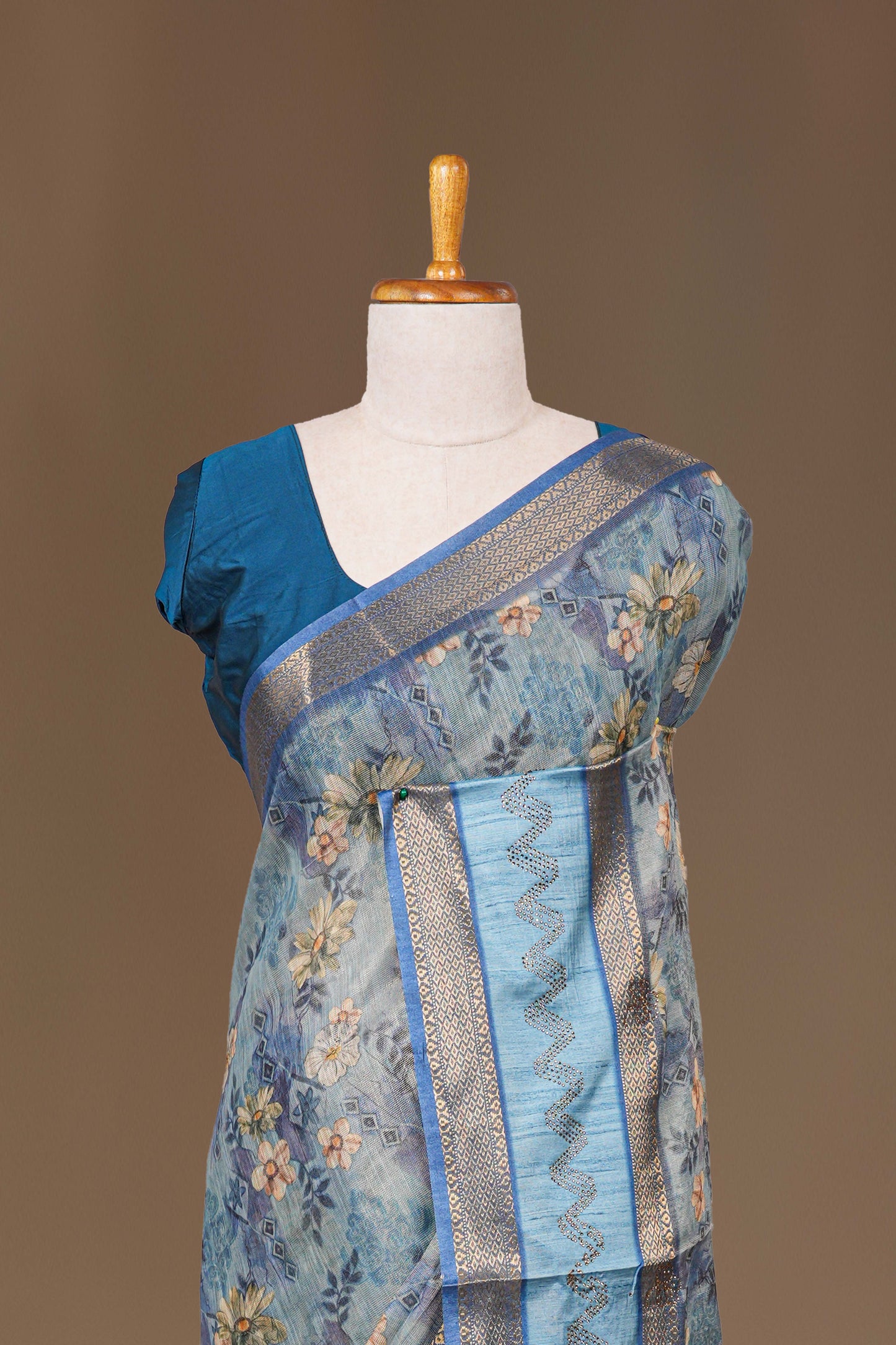 Linen Tissue Sarees