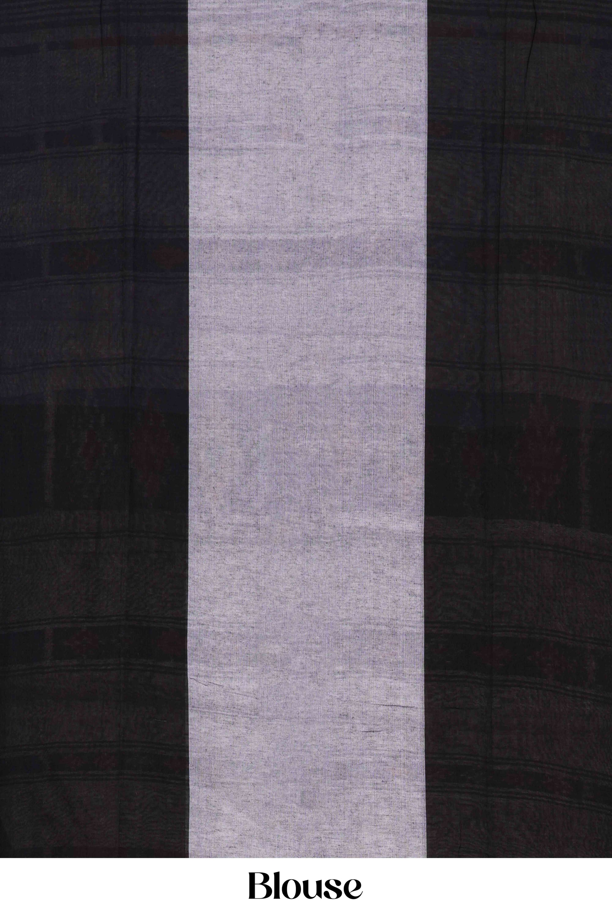 black and white cotton saree