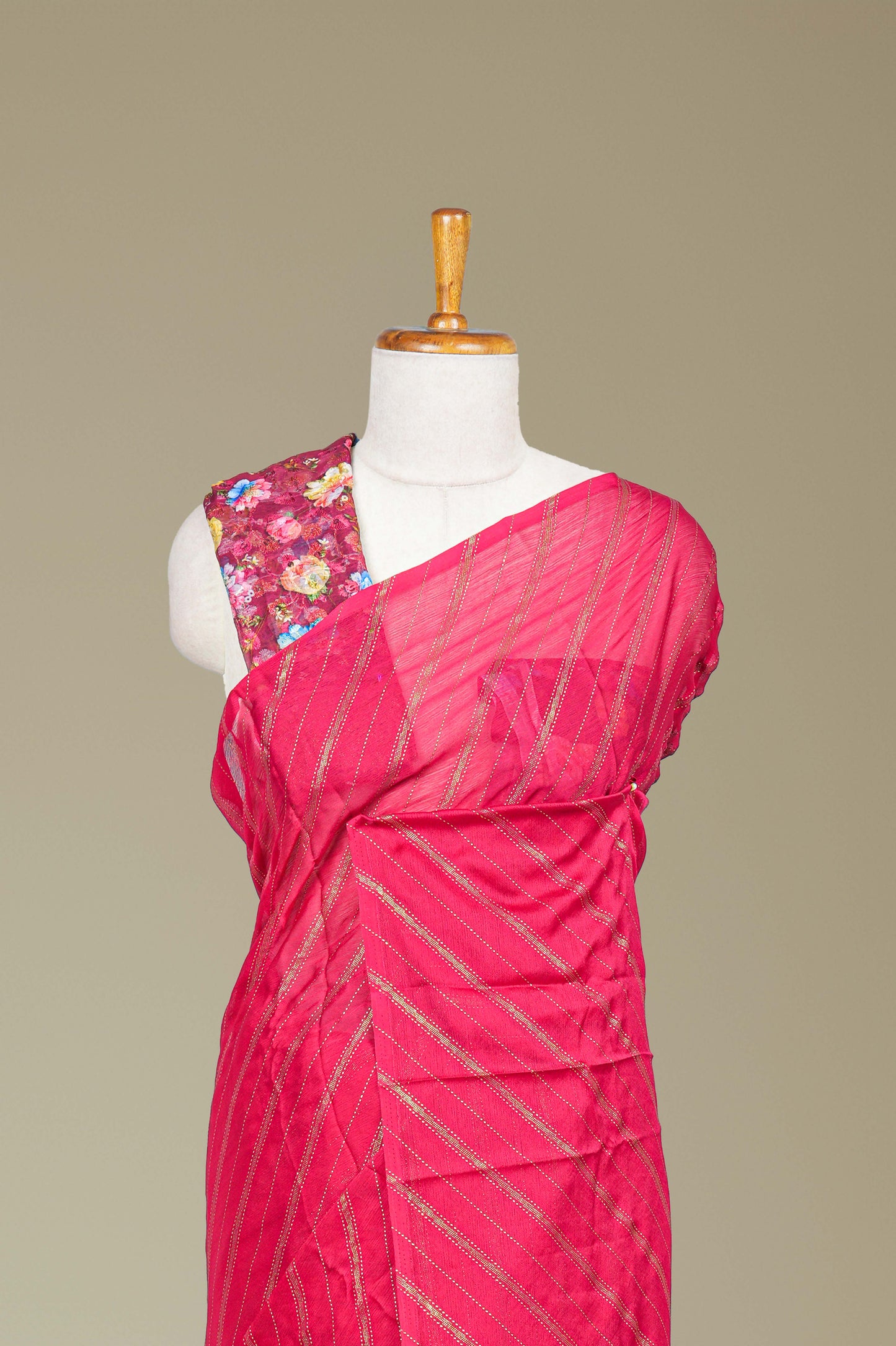 Moss Chiffon Sarees