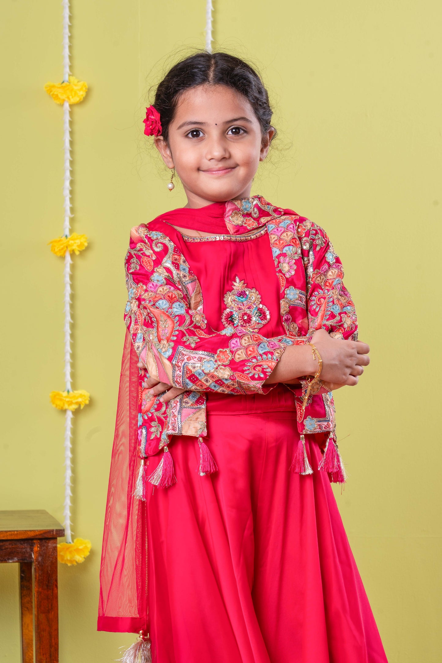 Girl's Sharara Set