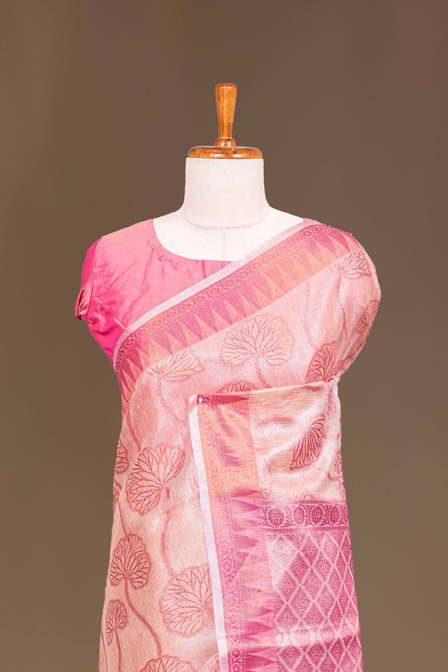 linen Tissue Sarees