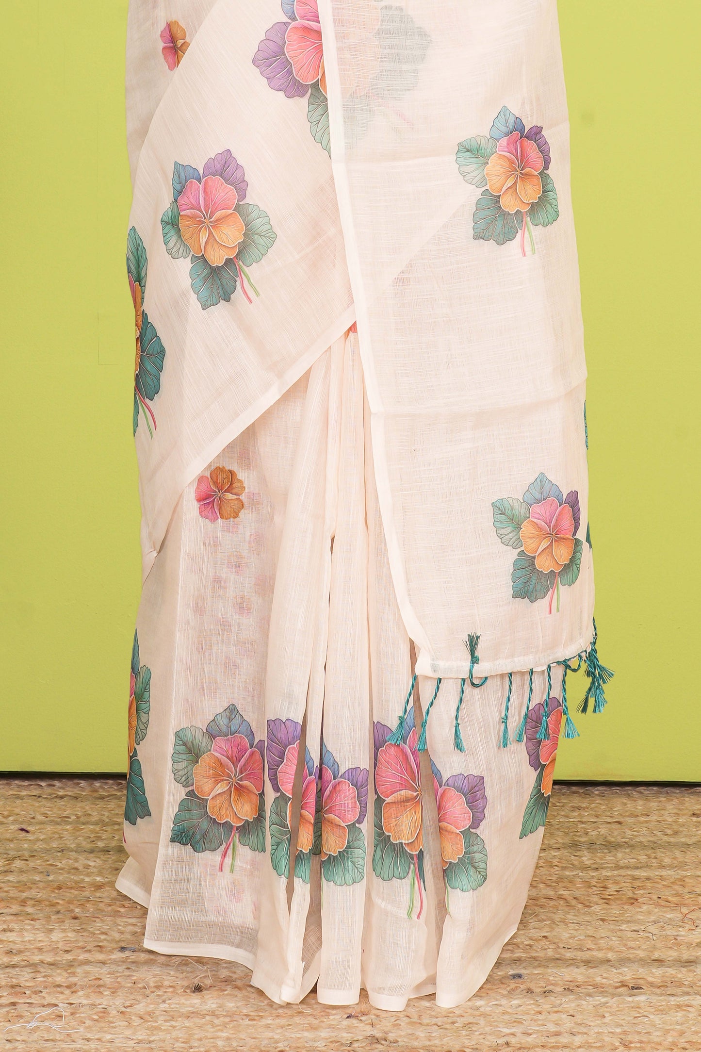 Linen Cotton Sarees