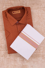 Mens Dhoti Shirt Set