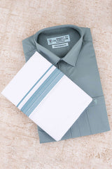Mens Dhoti Shirt Set