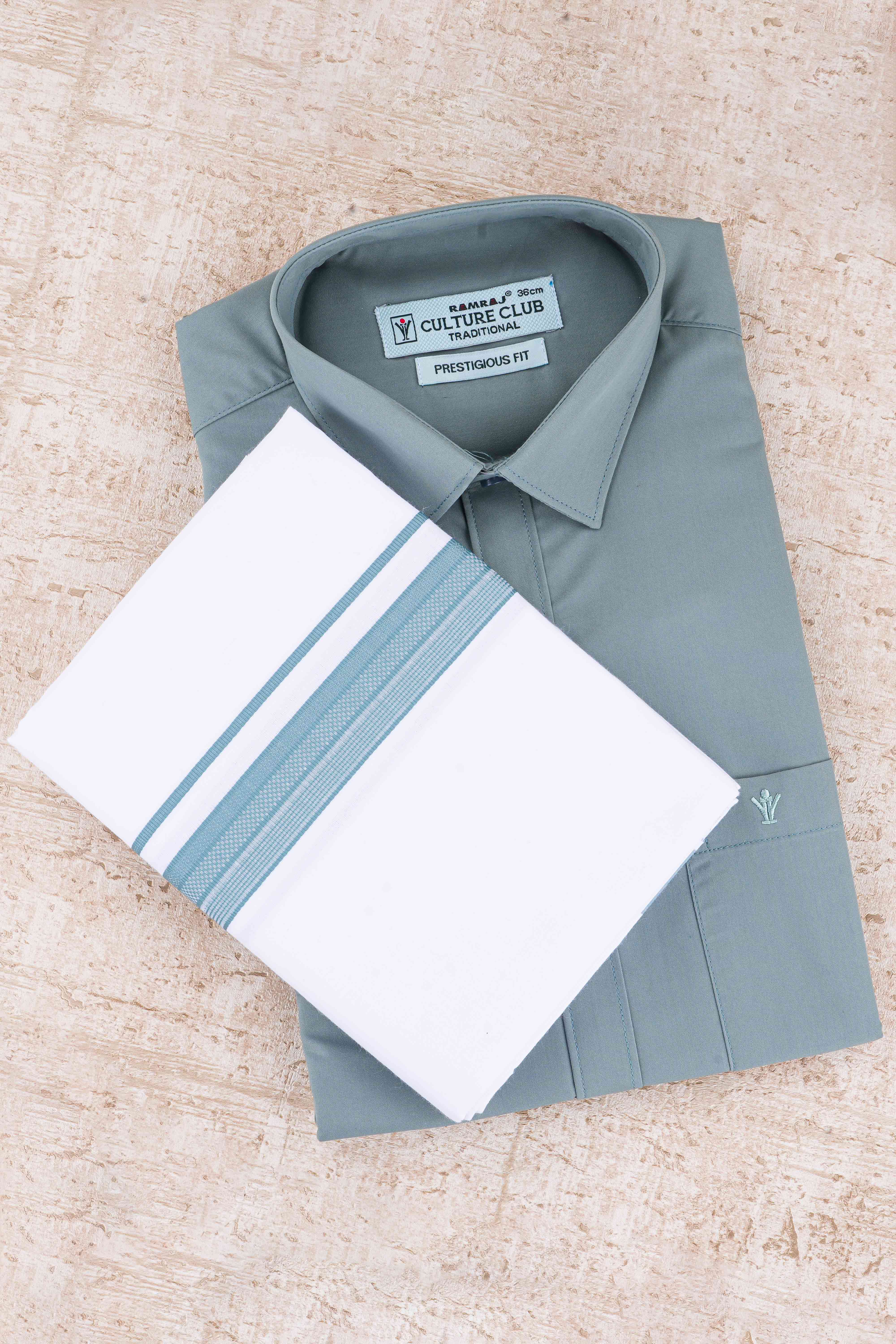 Mens Dhoti Shirt Set