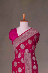 60 Gram Gold Zari Embroidery Piping Border With Swarovski Stone Saree
