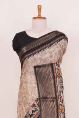 Semi BanarasiPrinted Sarees