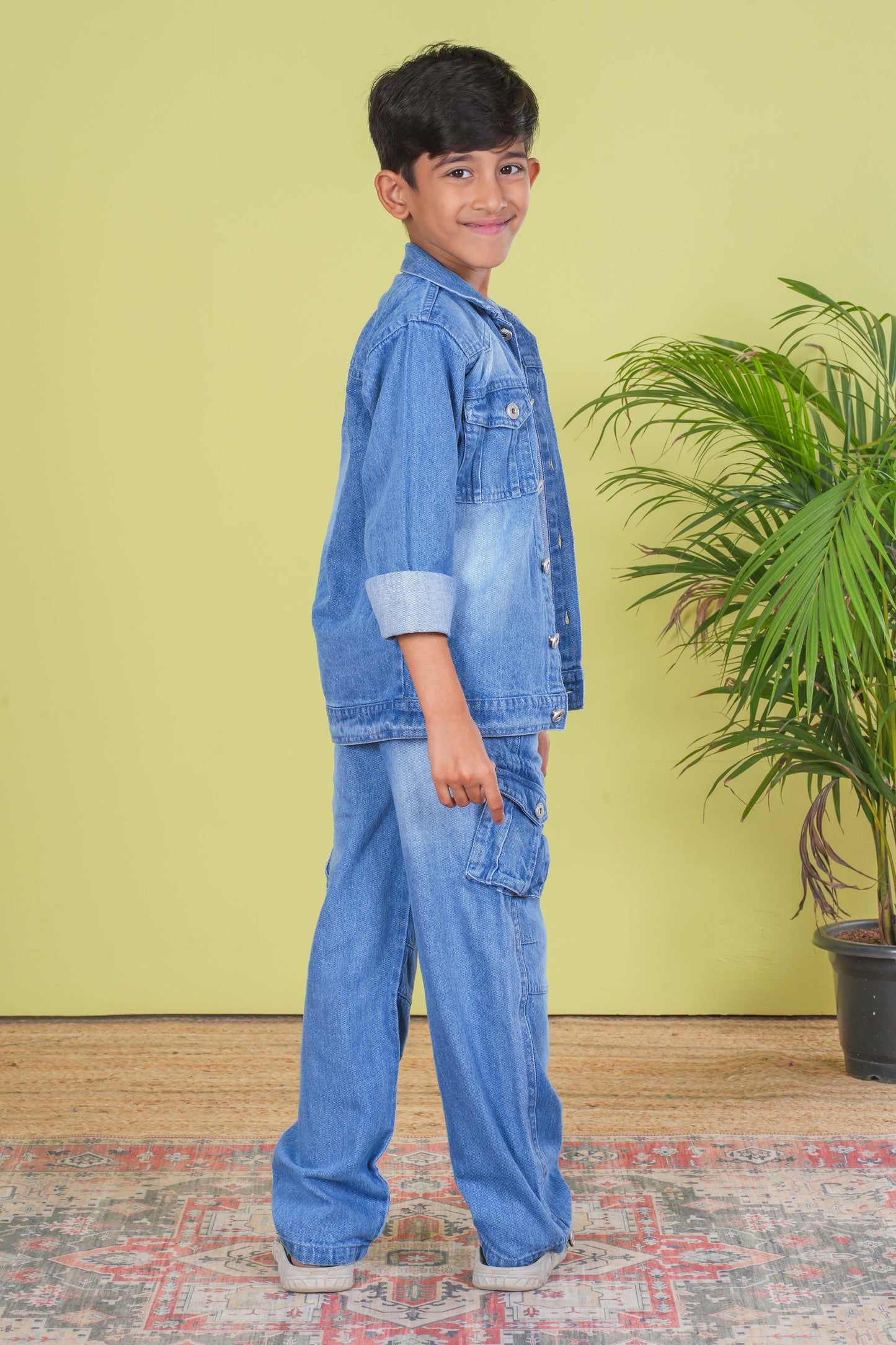 Boy's Denim Co-ord Set