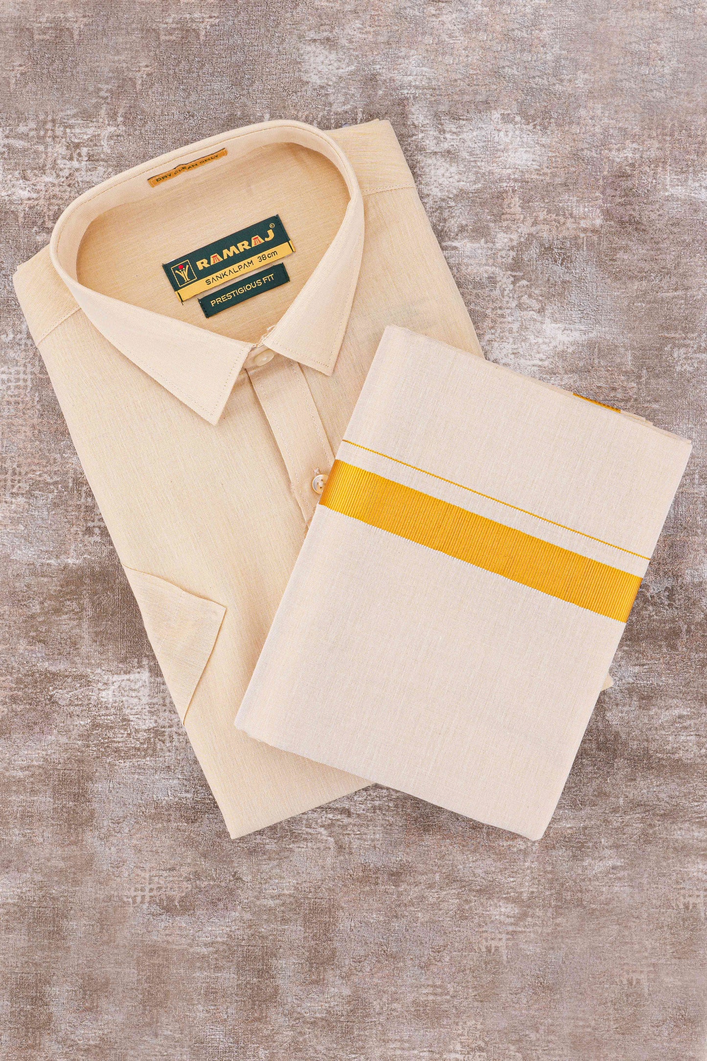 Mens Dhoti Shirt Set