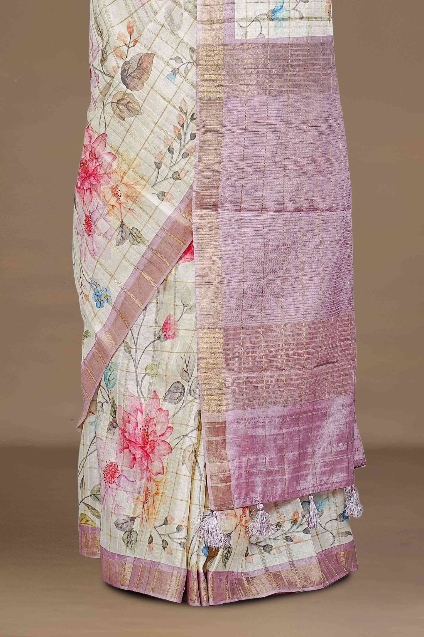 Tussar Saree