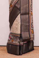 Semi BanarasiPrinted Sarees