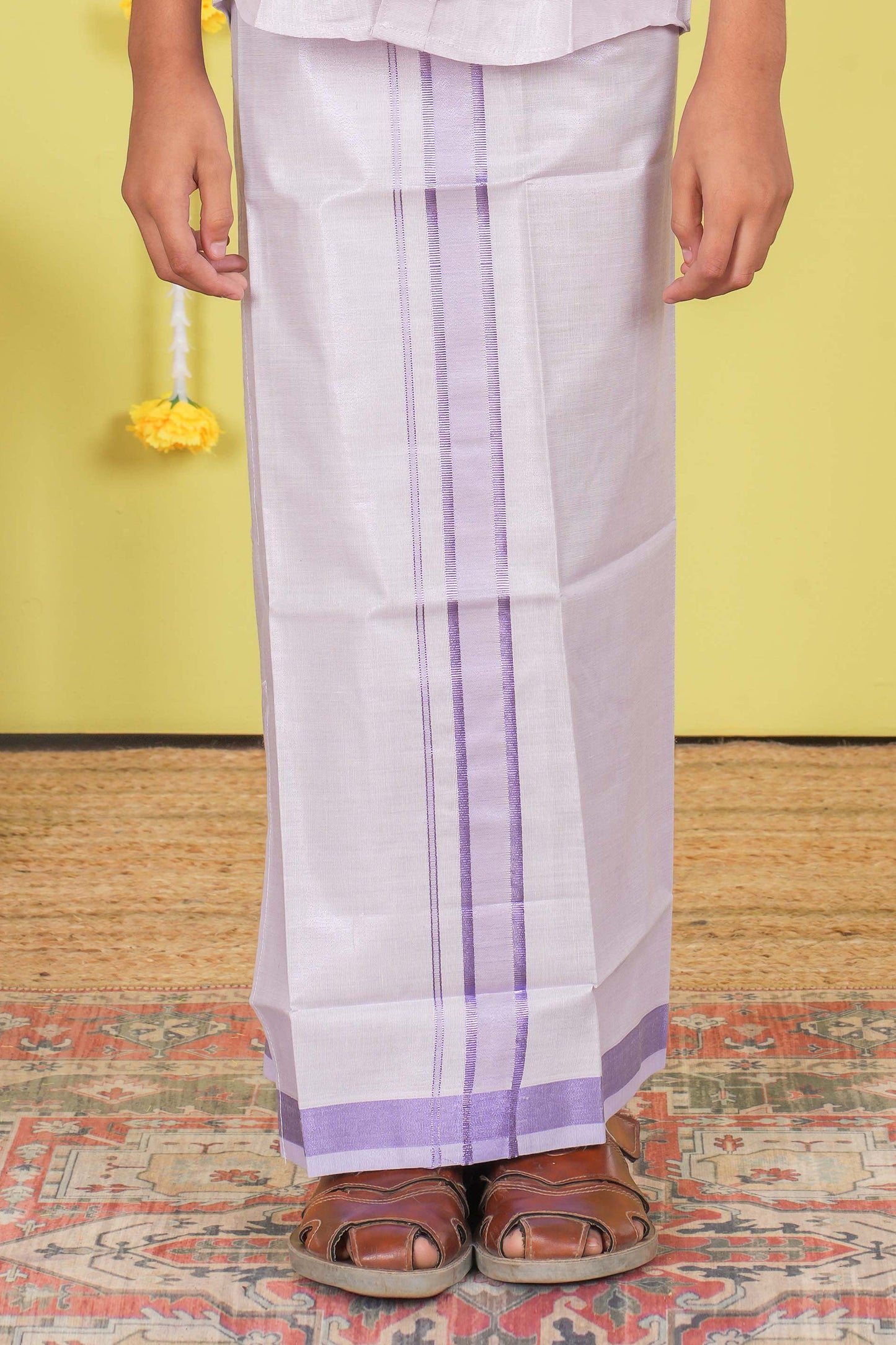Boy's Dhoti Shirt Set