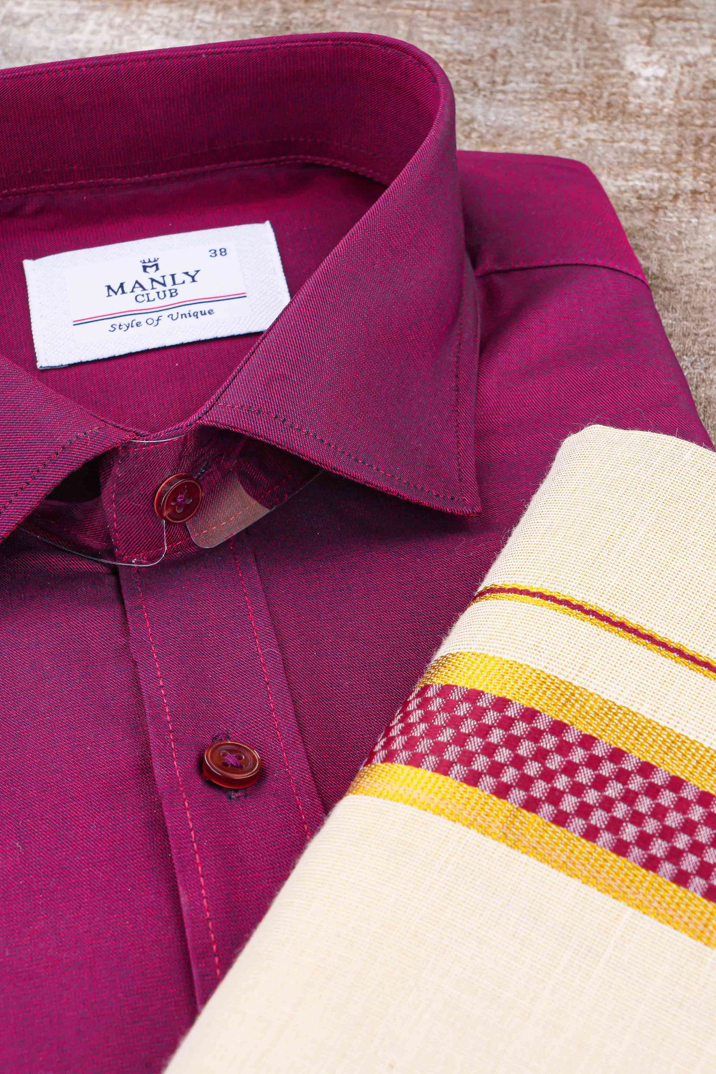 Mens Dhoti Shirt Set