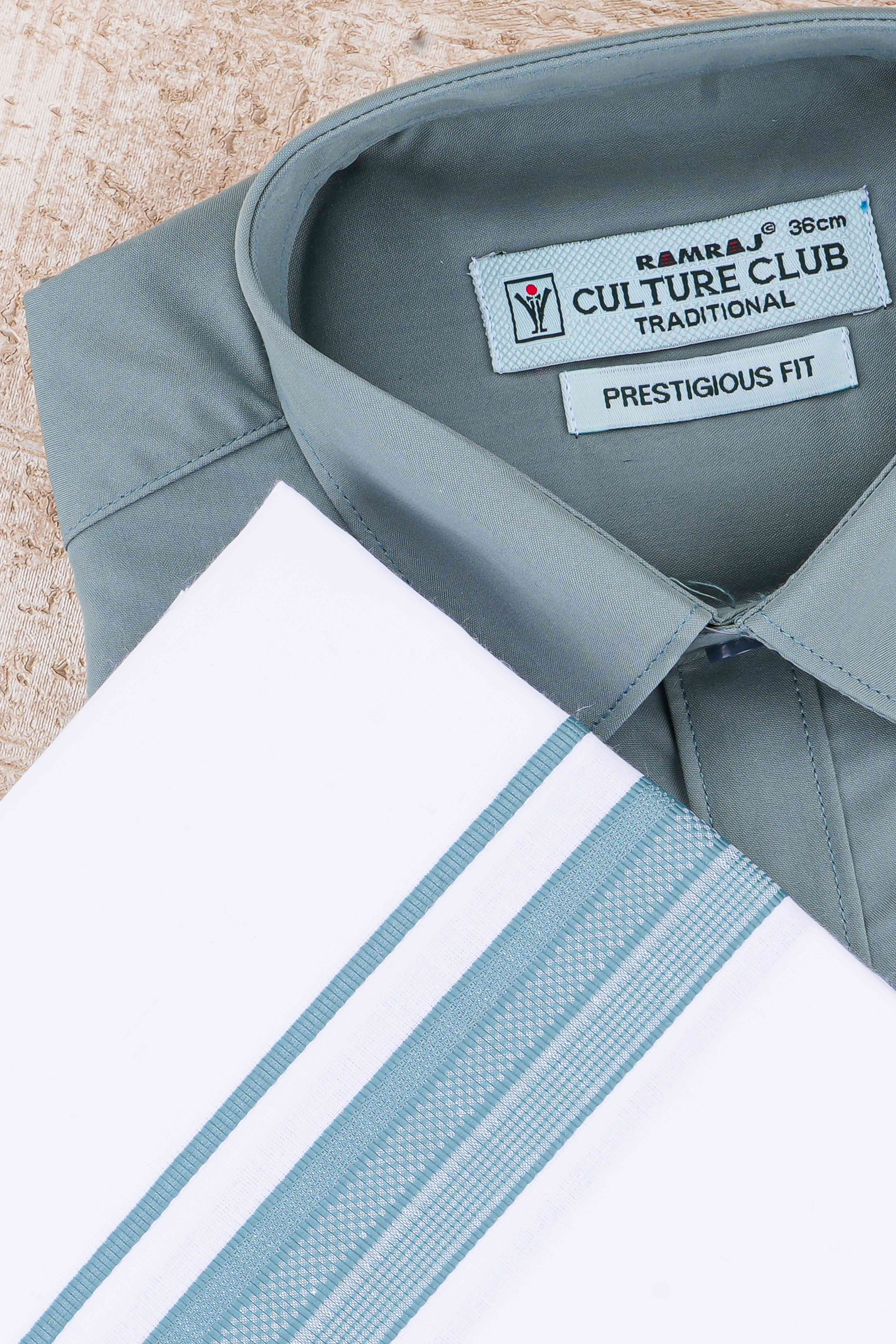 Mens Dhoti Shirt Set