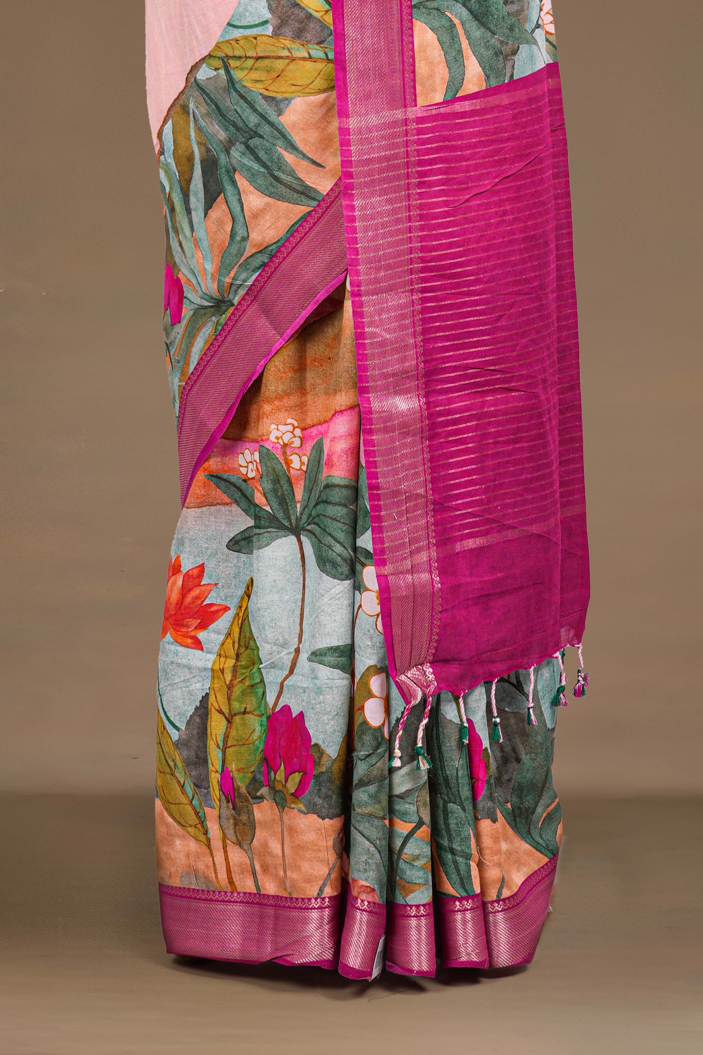 Mangalagiri Pure Cotton Saree