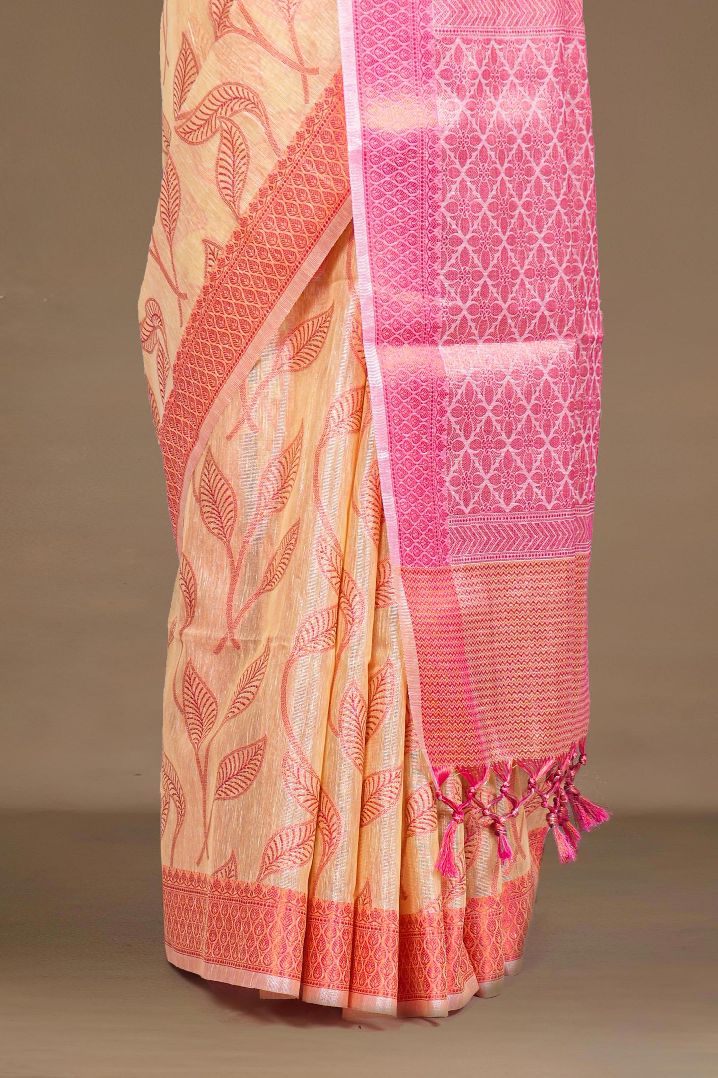 Linen Tissue Sarees