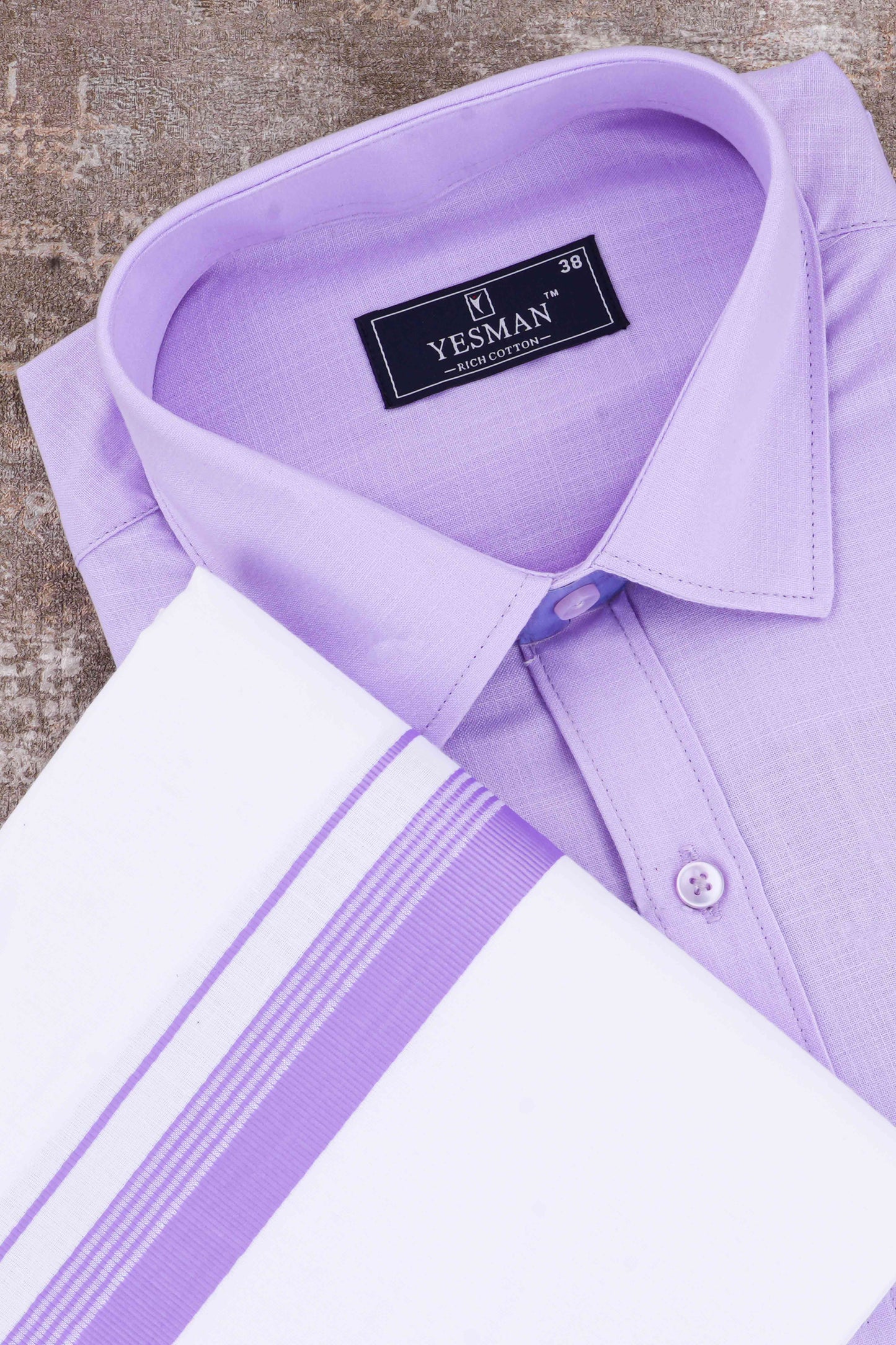 Mens Dhoti Shirt Set