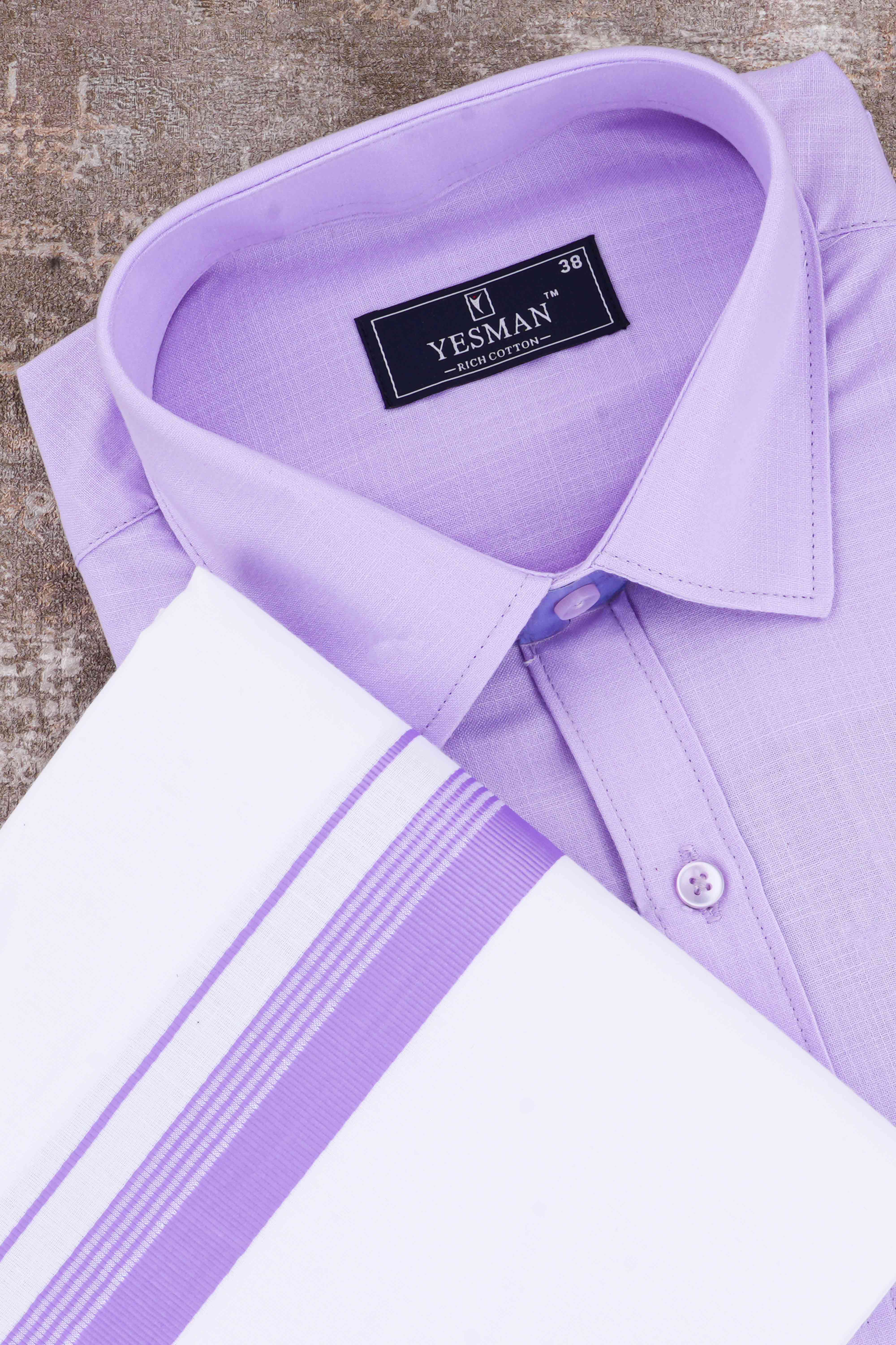 Mens Dhoti Shirt Set