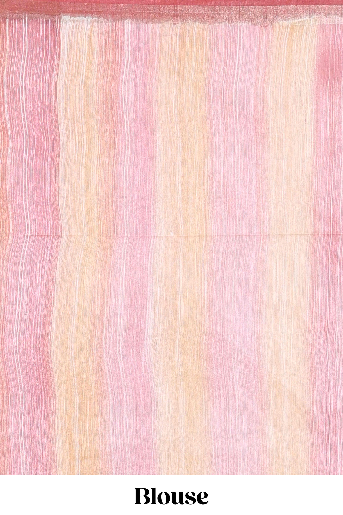 Multi color stripes chikankari cotton saree with thread work and self pallu