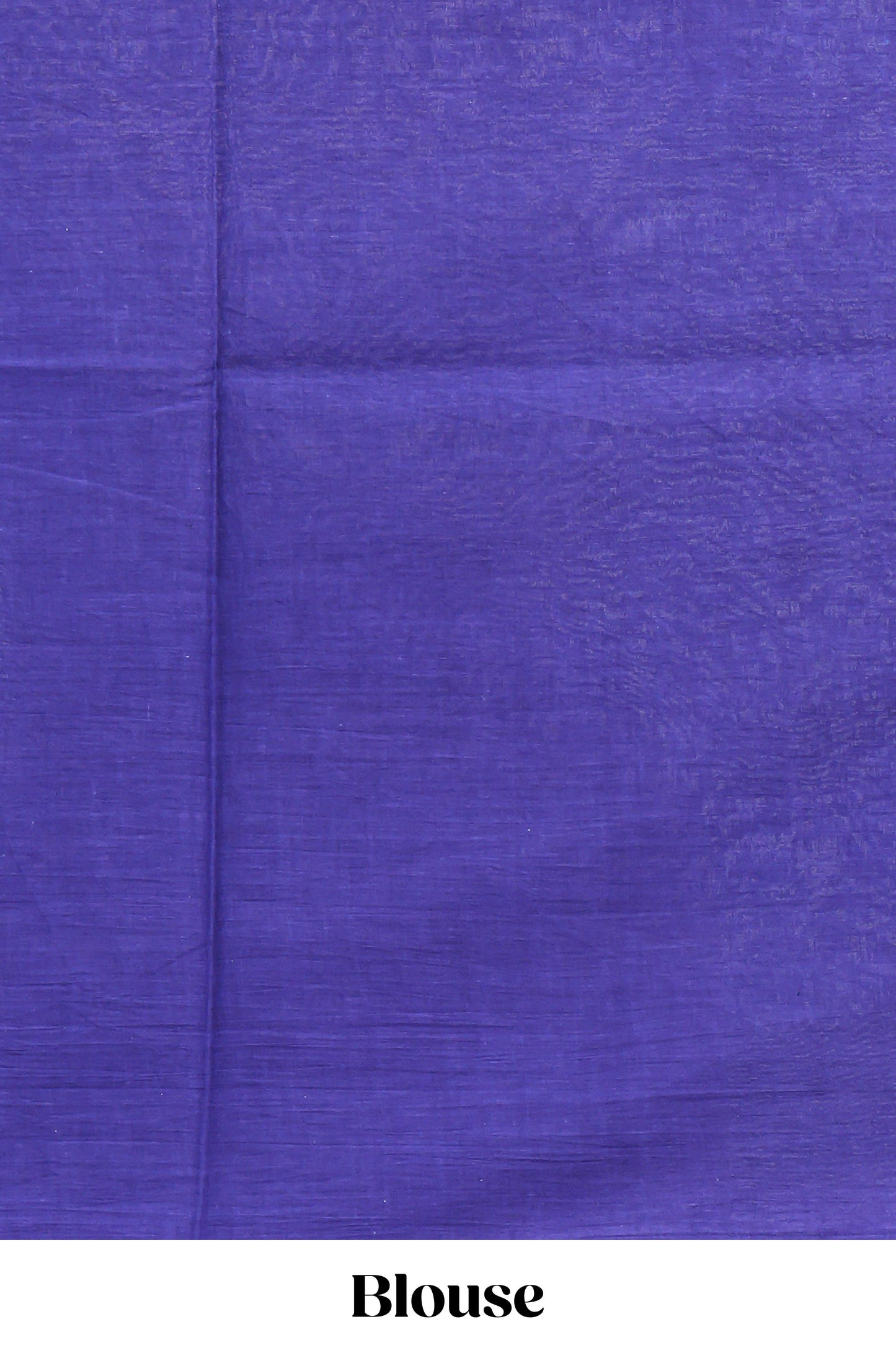Violet plain mul mul cotton saree with self border and matching blouse