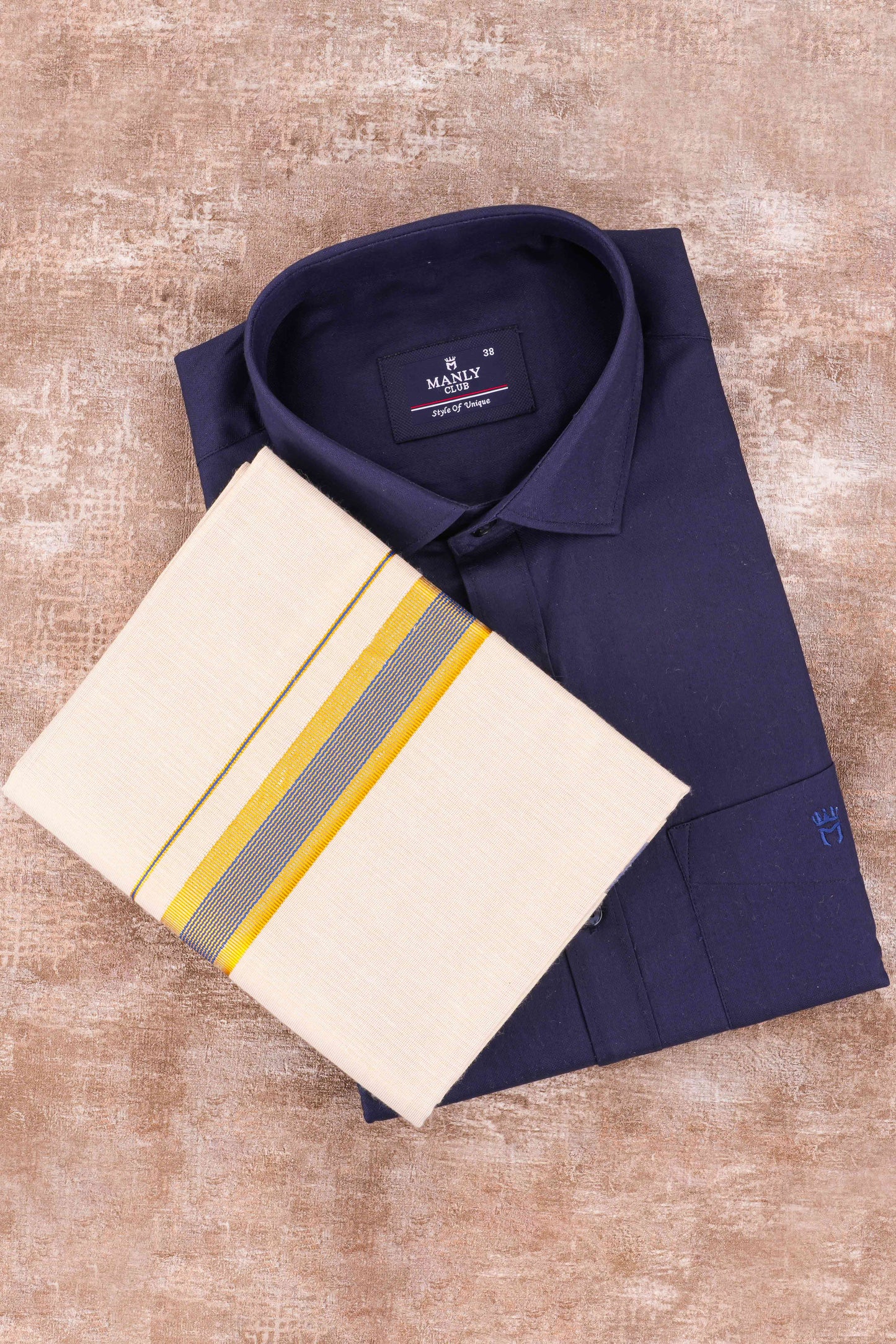 Mens Dhoti Shirt