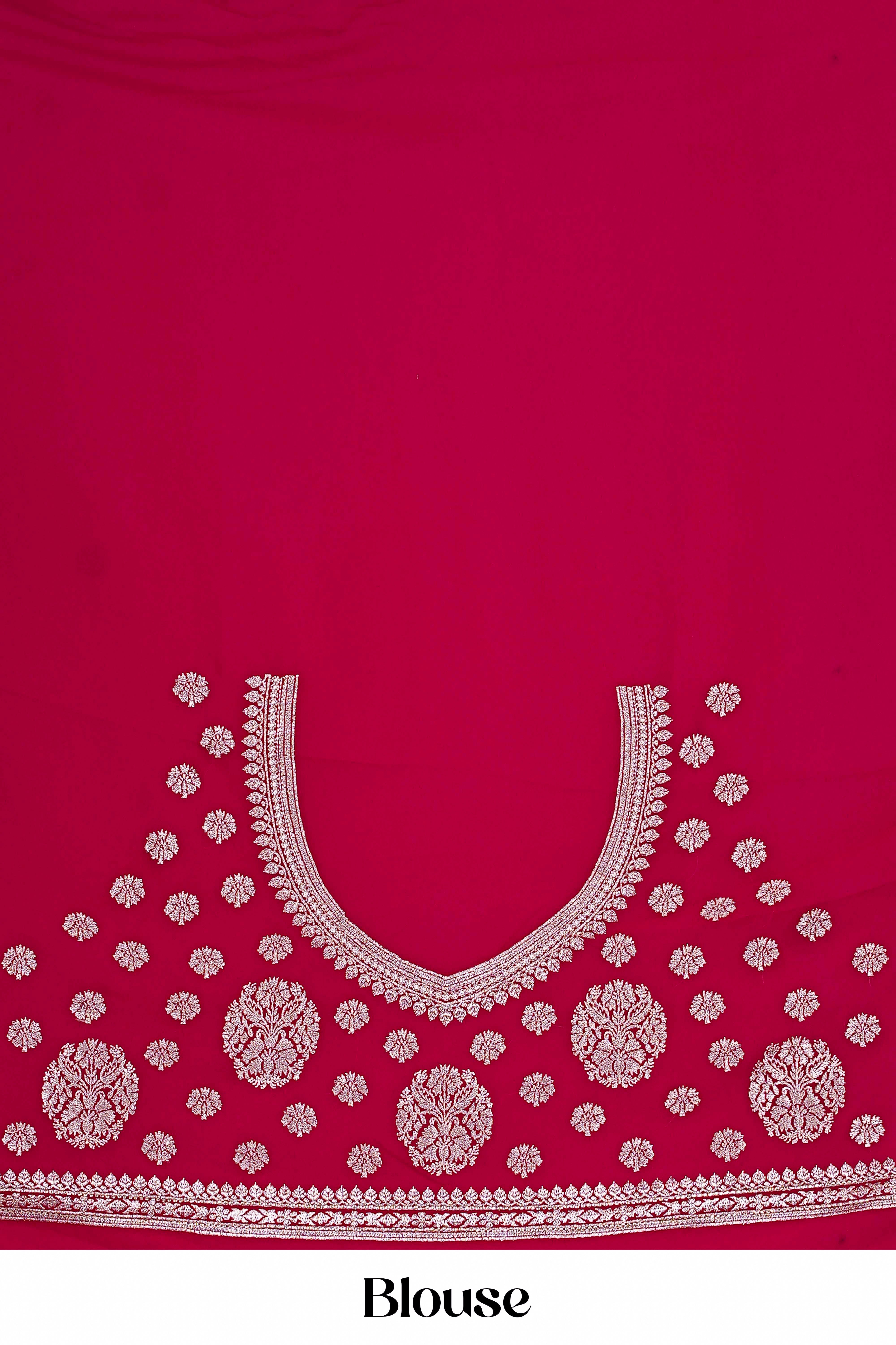 60 Gram Gold Zari Embroidery Piping Border With Swarovski Stone Saree