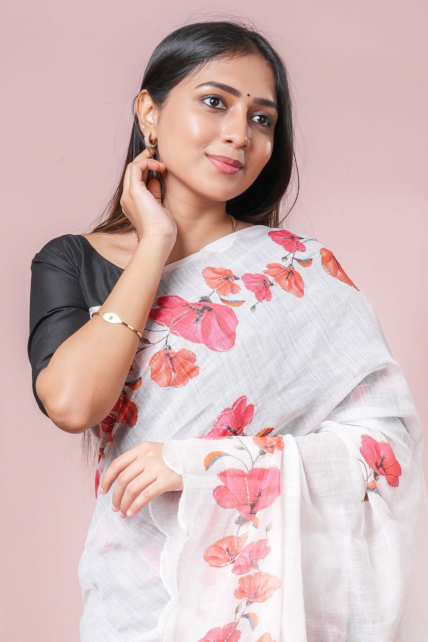 Linen Sarees