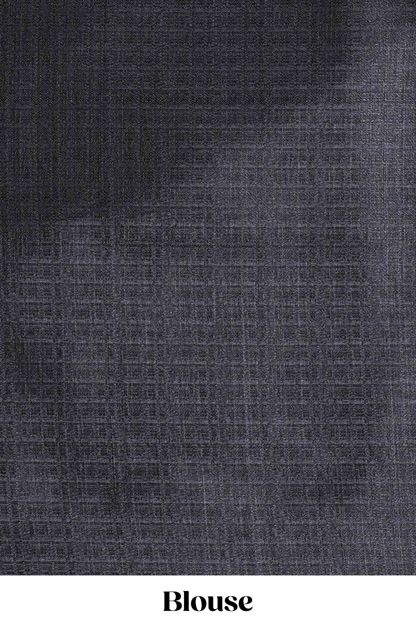 White With Black south Cotton Abstract Print Design In Body and Pallu