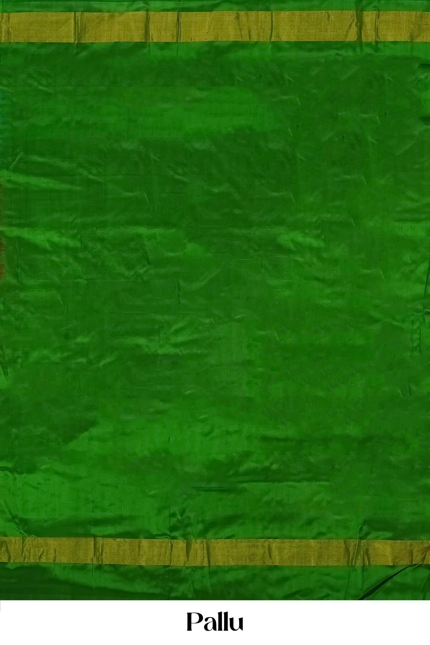 Multicolor Ikkat Pure Silk Saree with Red Body, Blue Accents and Green Contrast Border