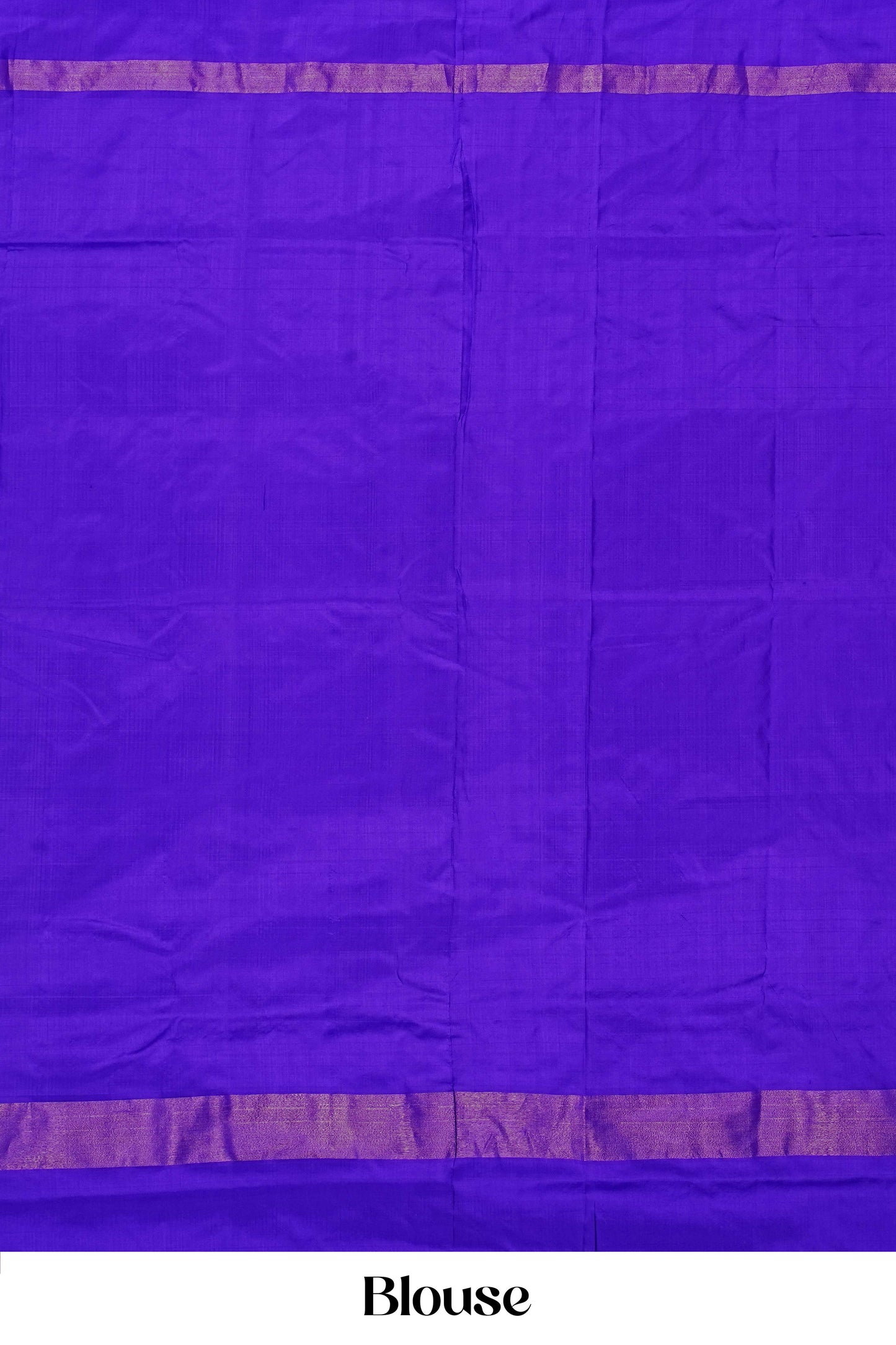 Aqua Blue & Purple Contrast Border Pure Pochampally Ikkat Silk Saree with Geometric Motifs