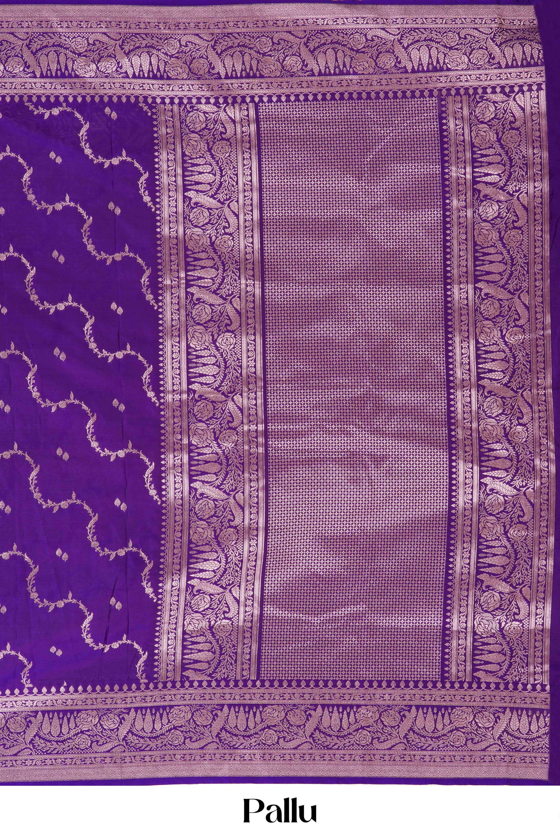 purple color saree