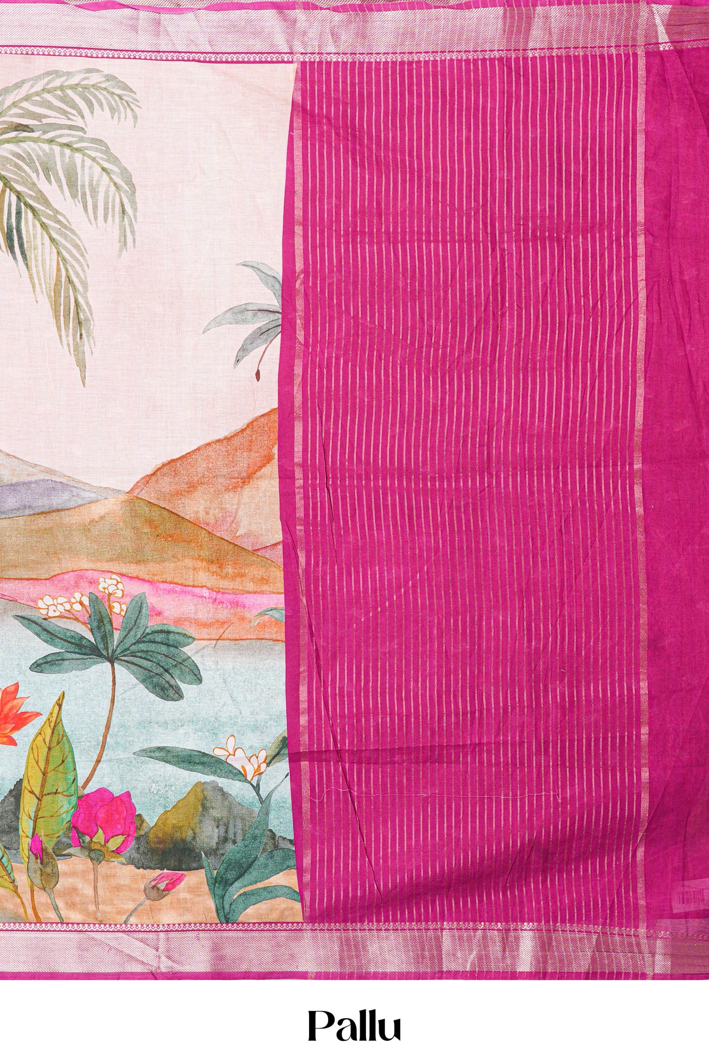Mangalagiri Pure Cotton Saree