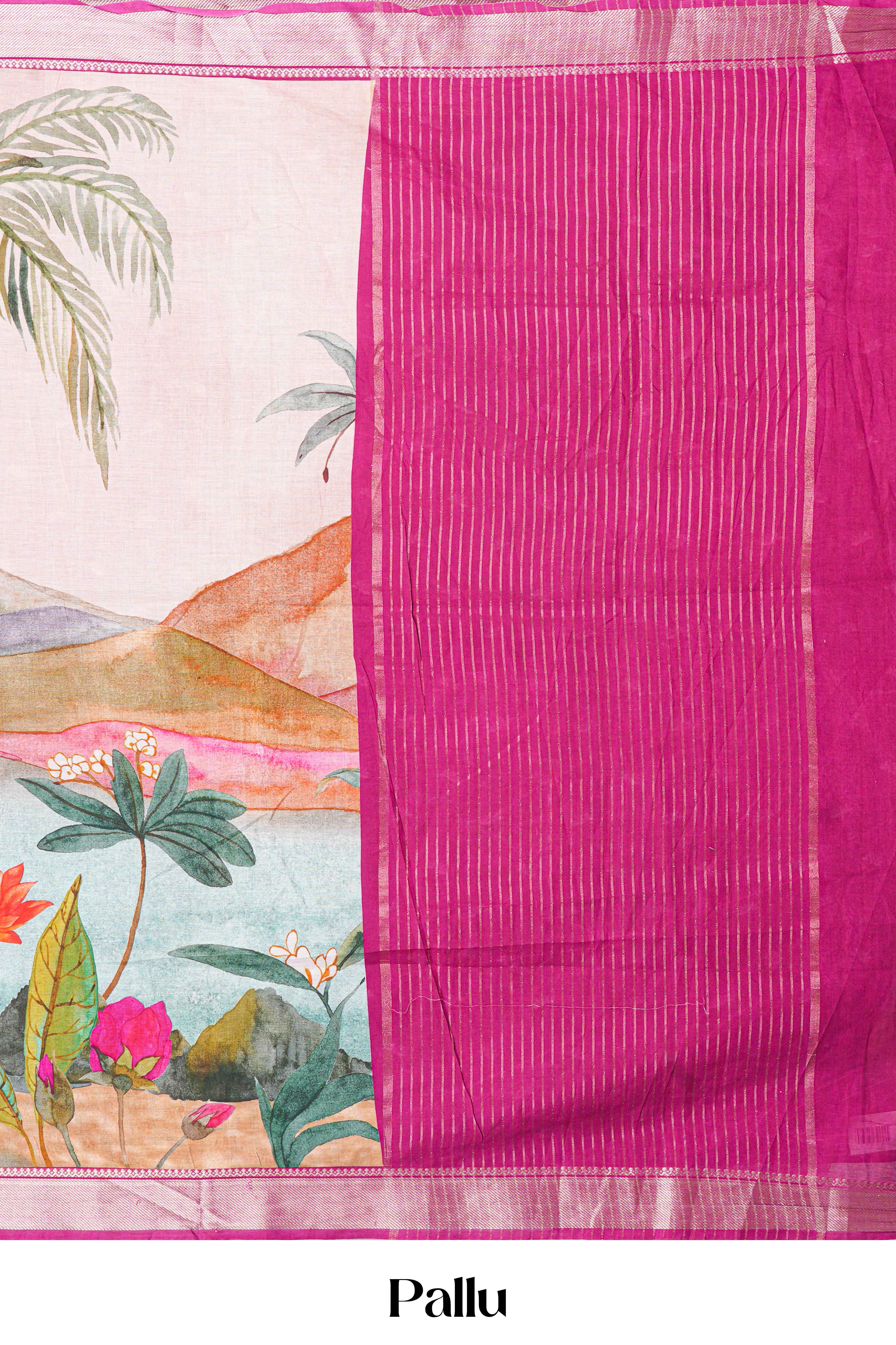 Mangalagiri Pure Cotton Saree