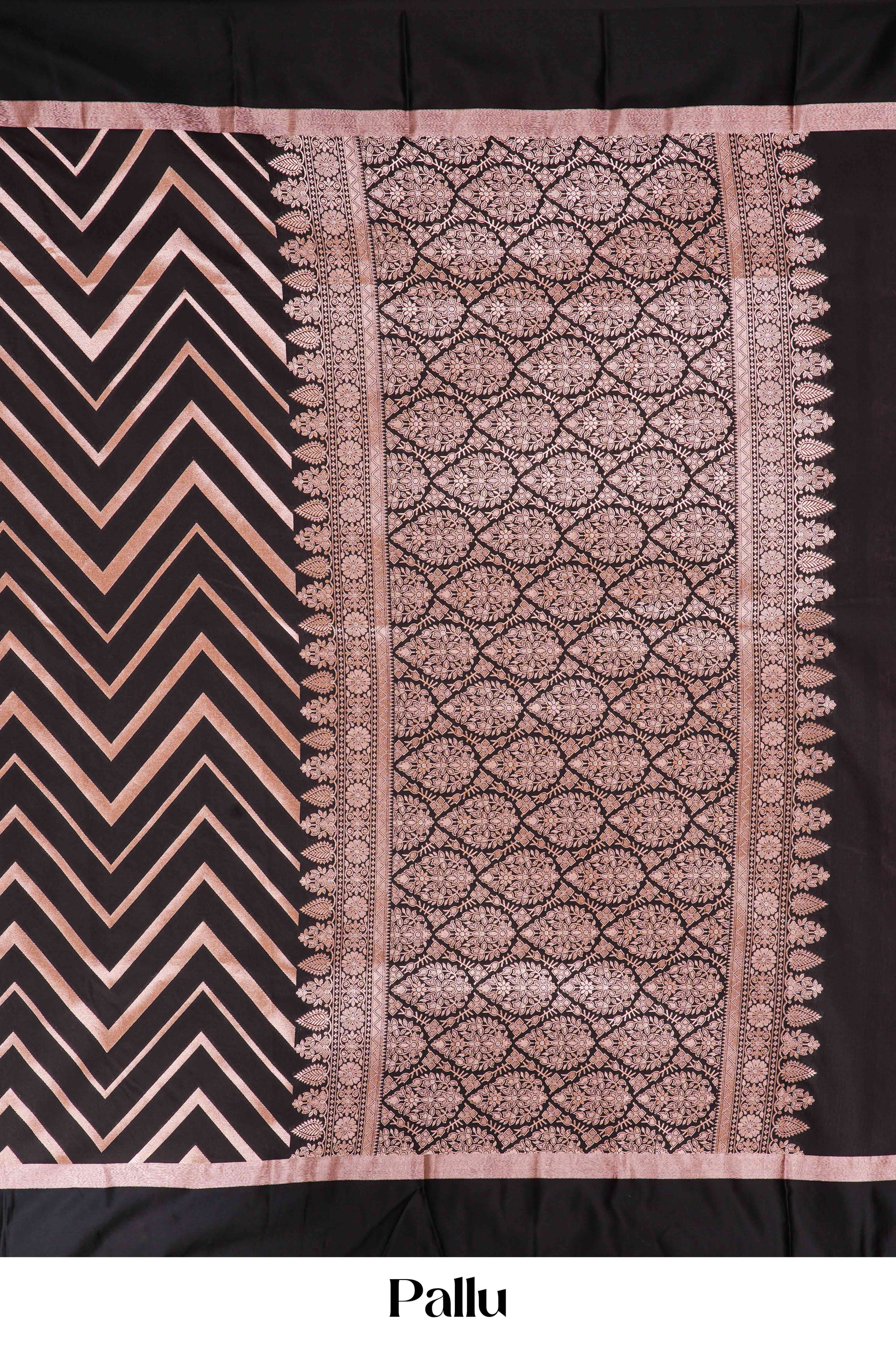 art silk saree with zari pallu