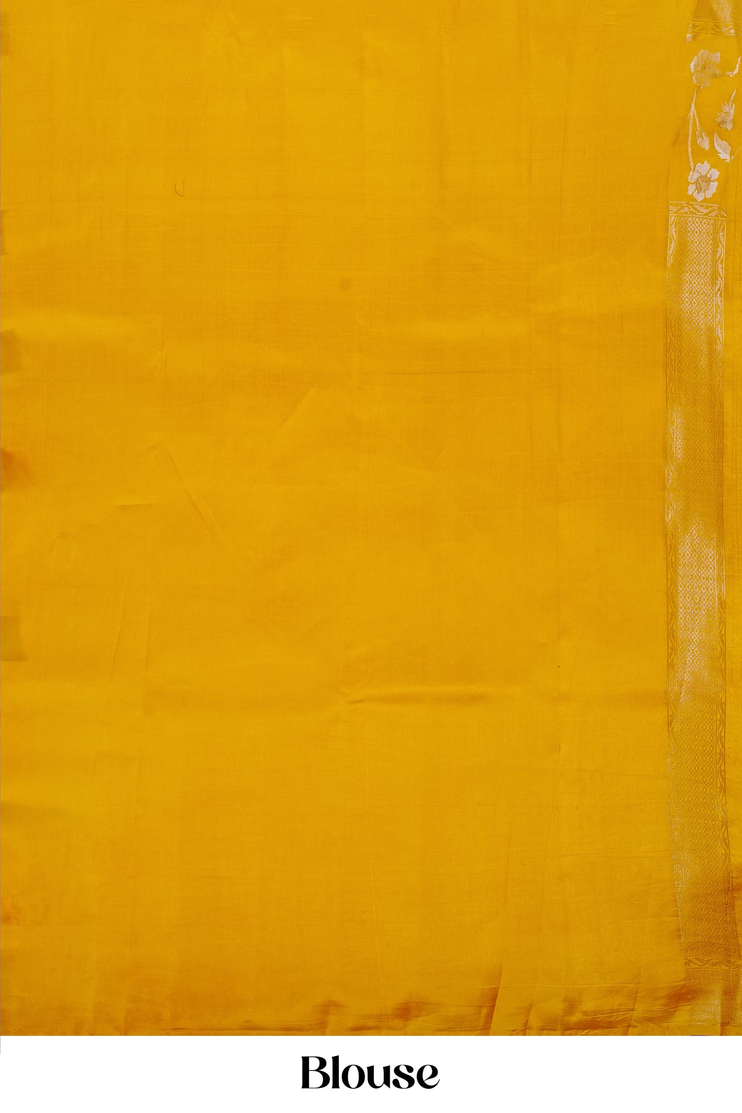 Radiant Red & Mustard Yellow Pure Tussar Silk Saree with Golden Woven Motifs and Contrast Pallu
