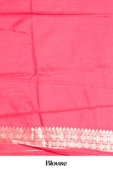 Mustard Yellow Semi Art Silk Saree Golden Zari Motifs Along With Thalampoo Zari Woven Across The Body And Rich Golden Zari Pallu
