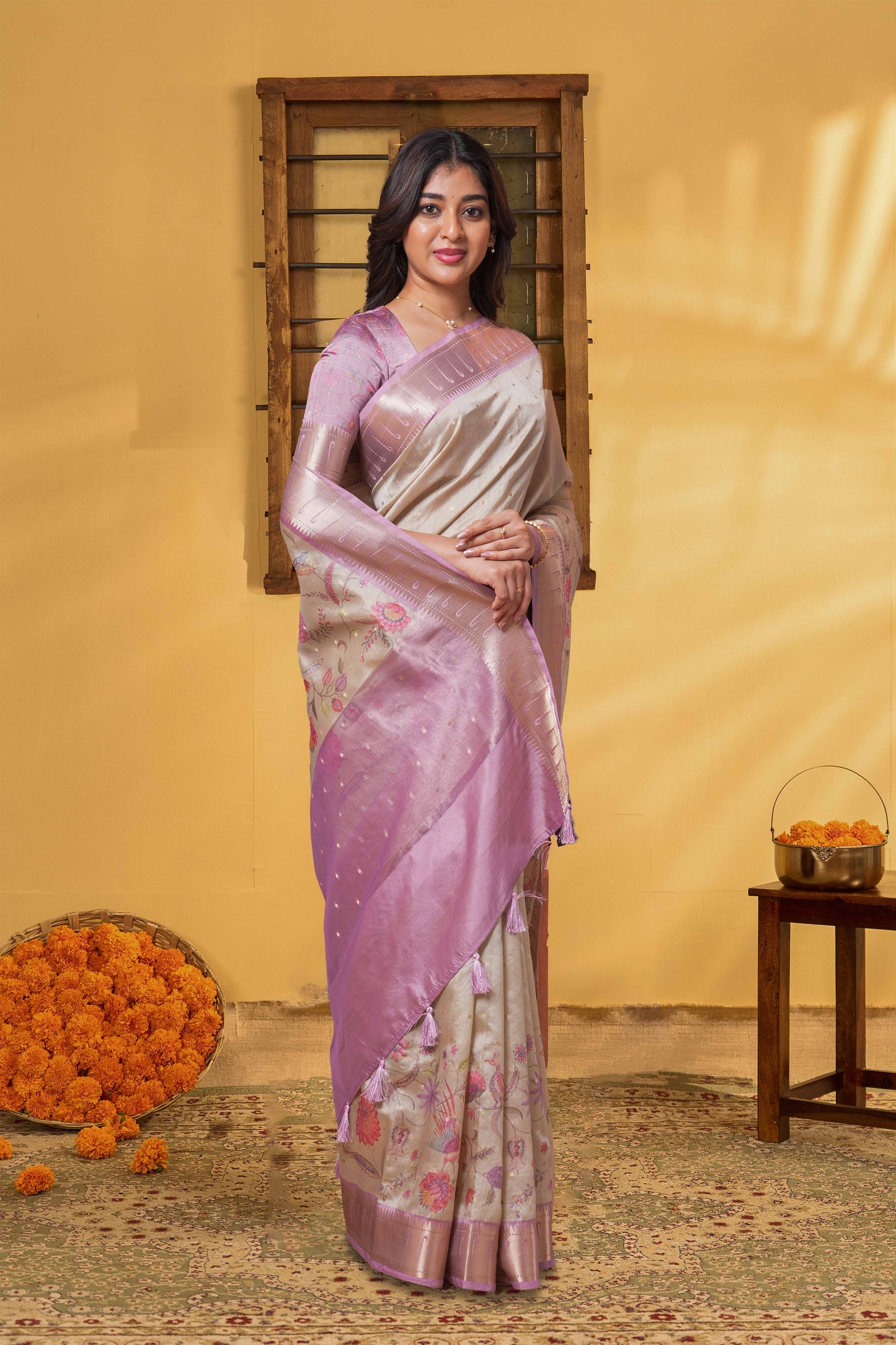 Art Tussar Saree