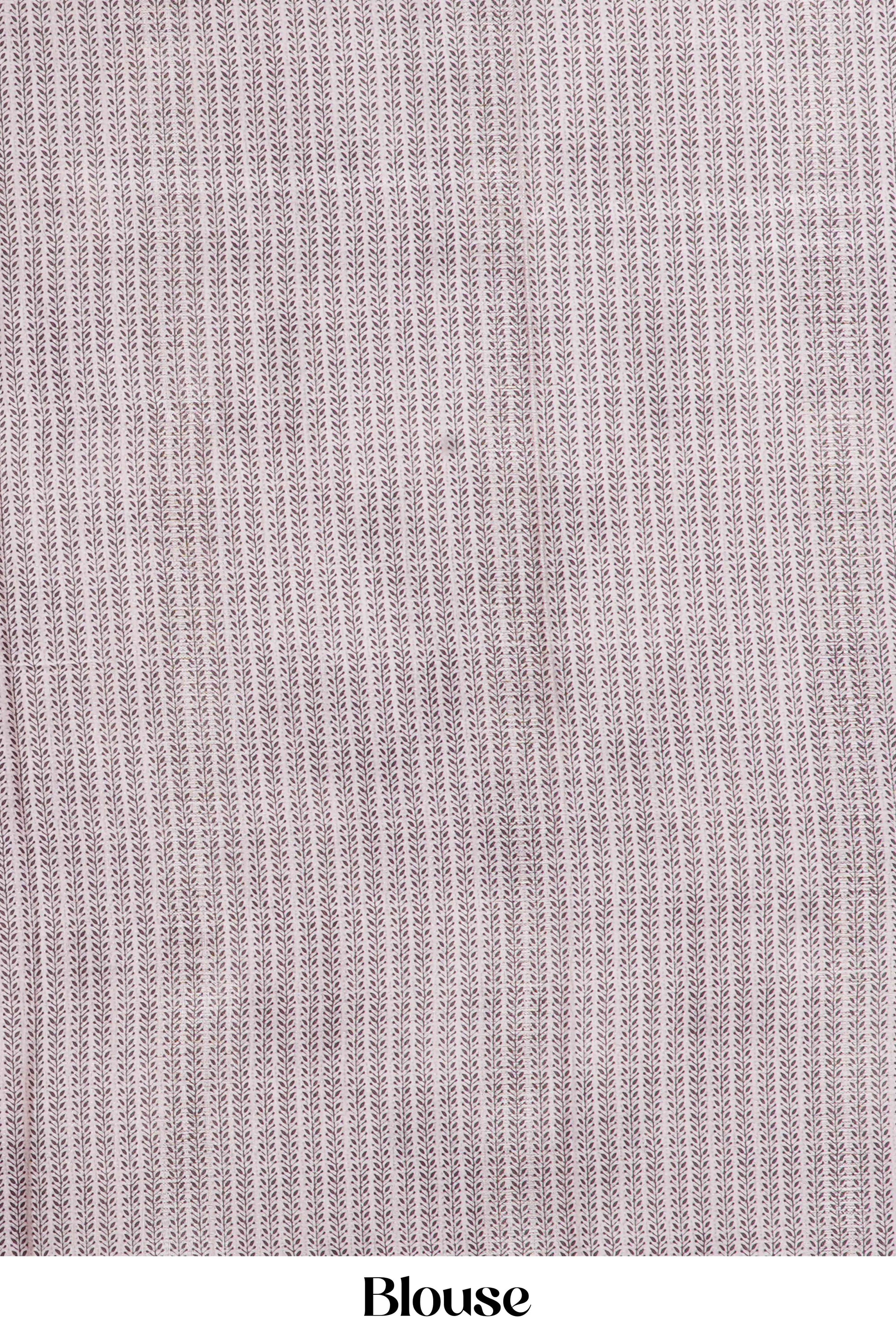 maroon color tussar saree