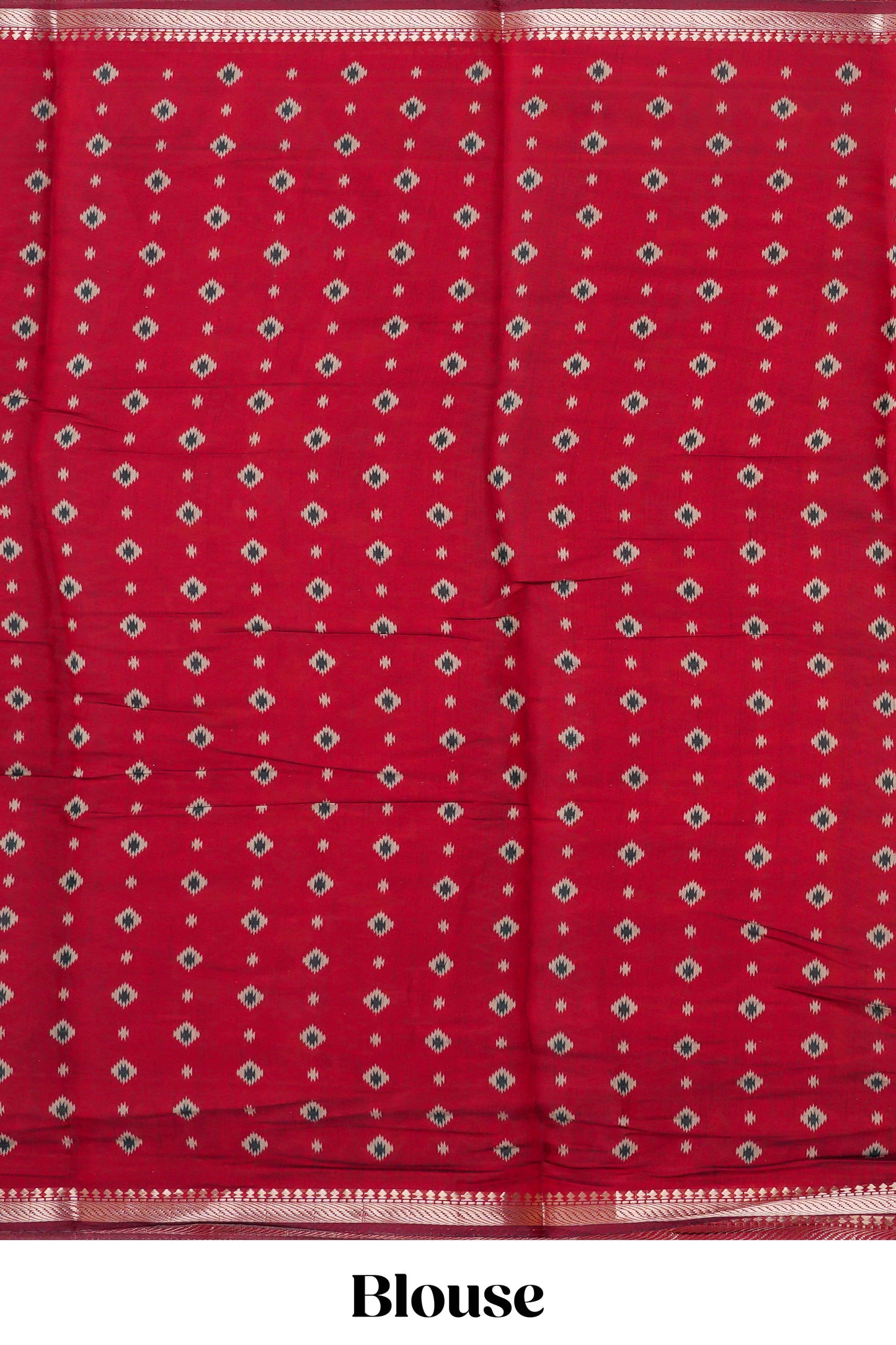 Green Semi Tussar Saree Ikkat Print Across The Body And Contrast Pallu