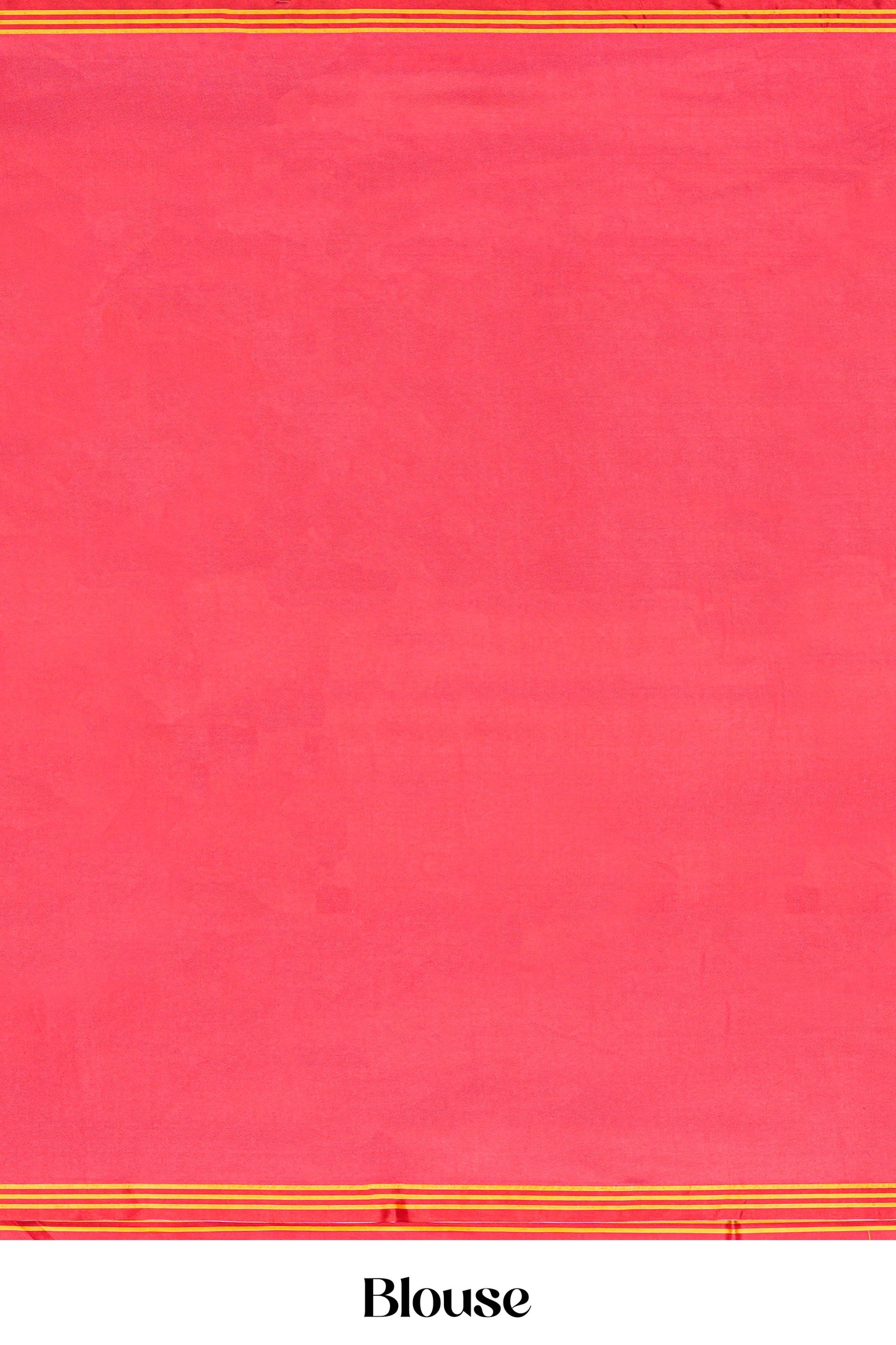 Art Silk Saree Plain Body With Patola Design Pallu Along With Contrast Blouse