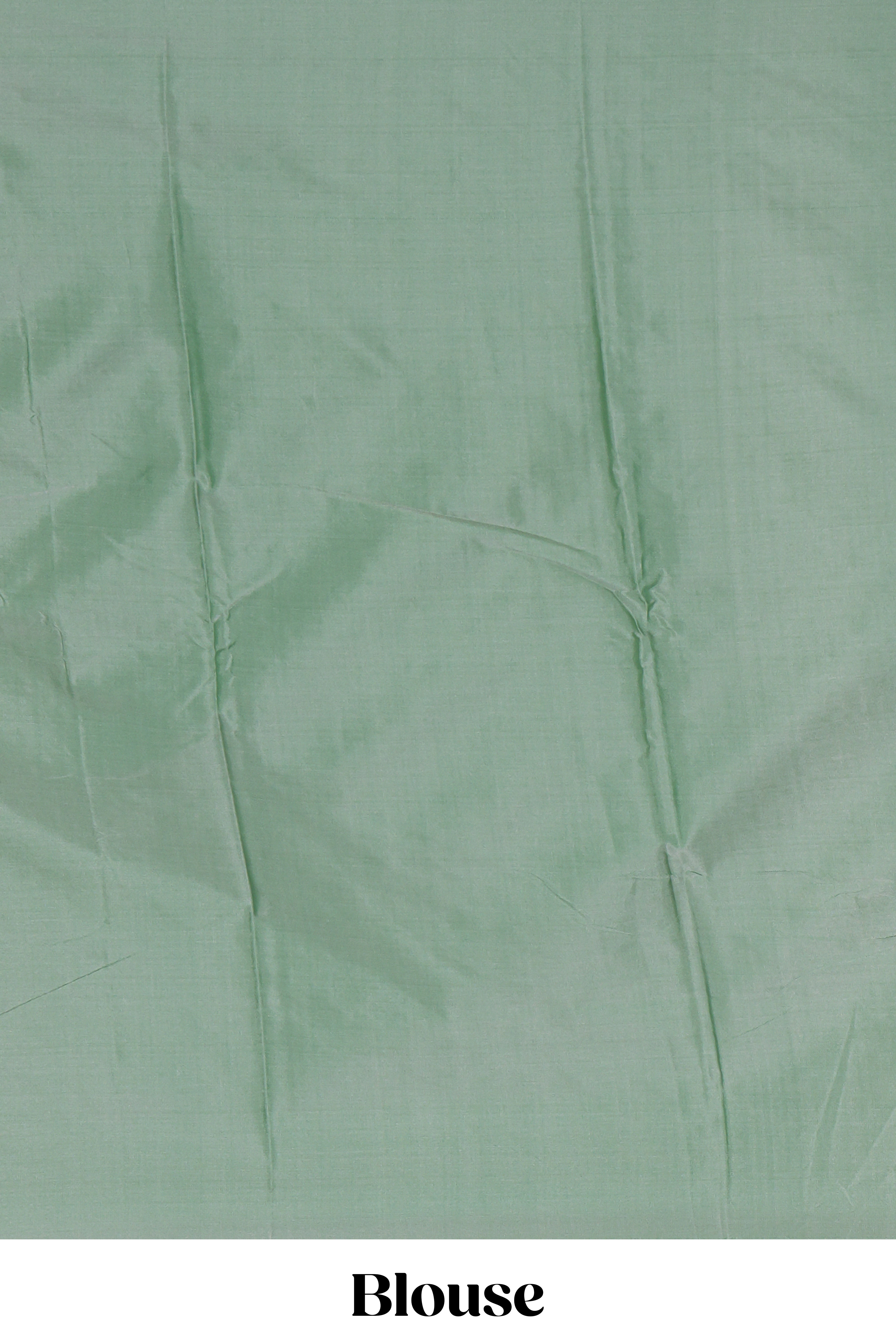 Borderless peach striped design arani gift saree with contrast pallu and plain blouse