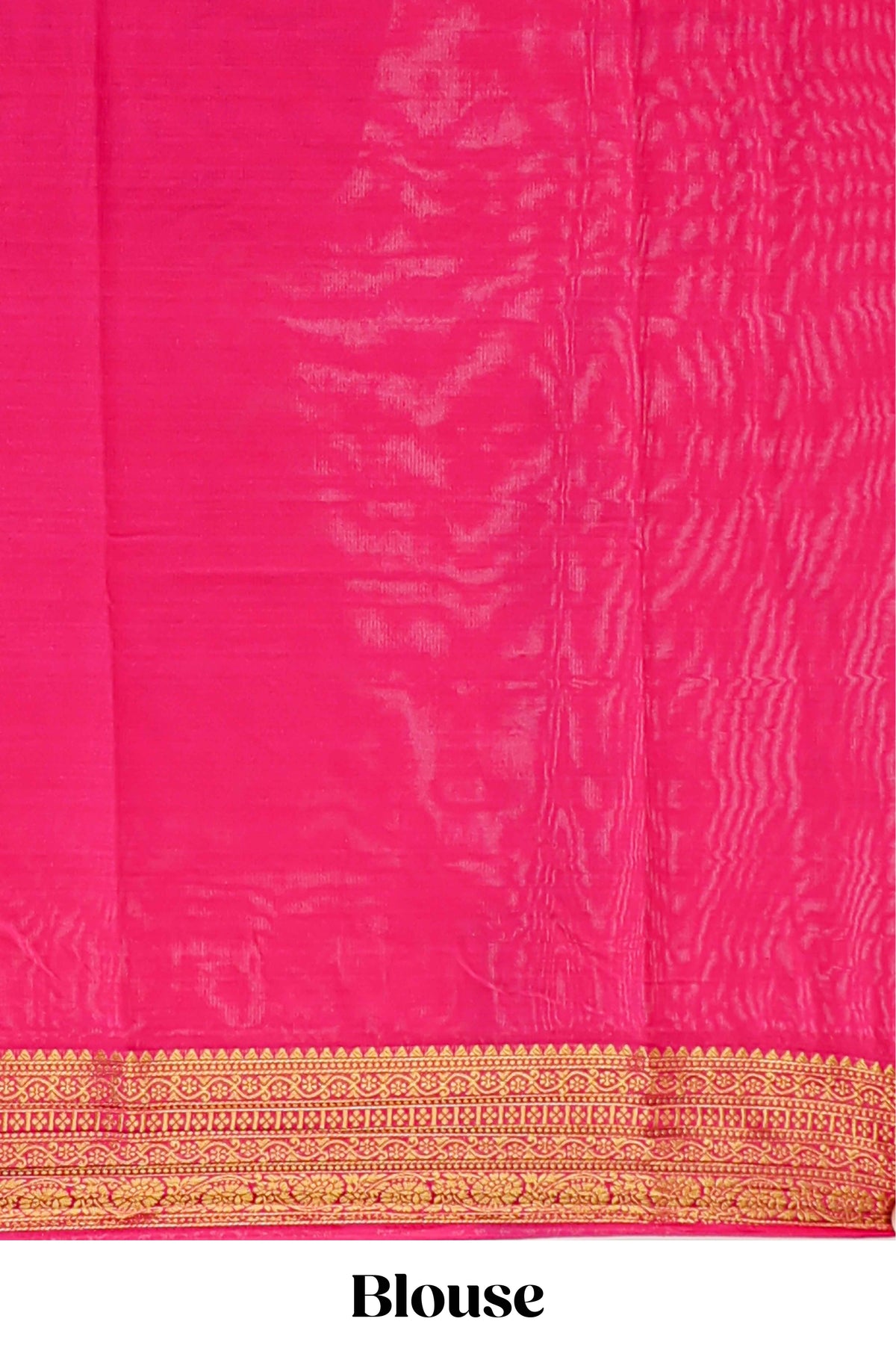 Dark green butta designed art mysore silk saree with contrast zari border and blouse