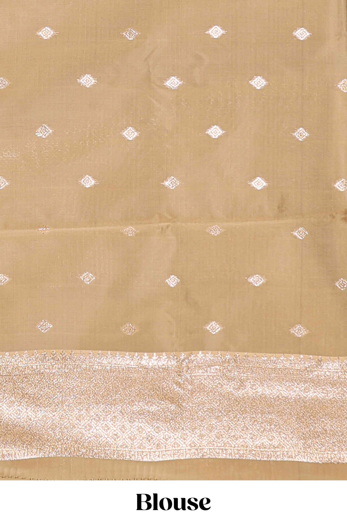 Purple floral design art silk saree with contrast zari border and motifs blouse