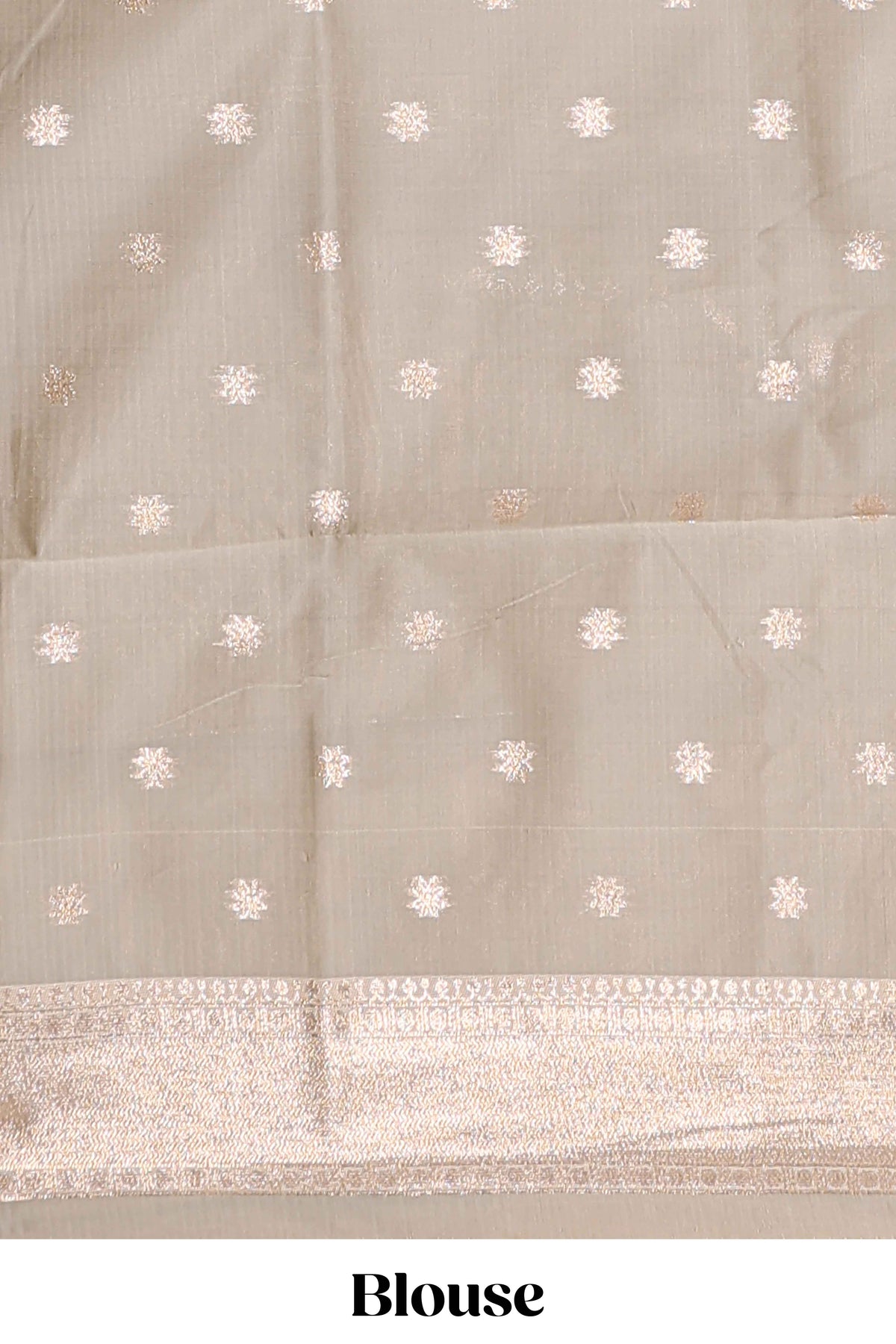 Golden yellow floral design art silk saree with contrast zari border and motifs blouse