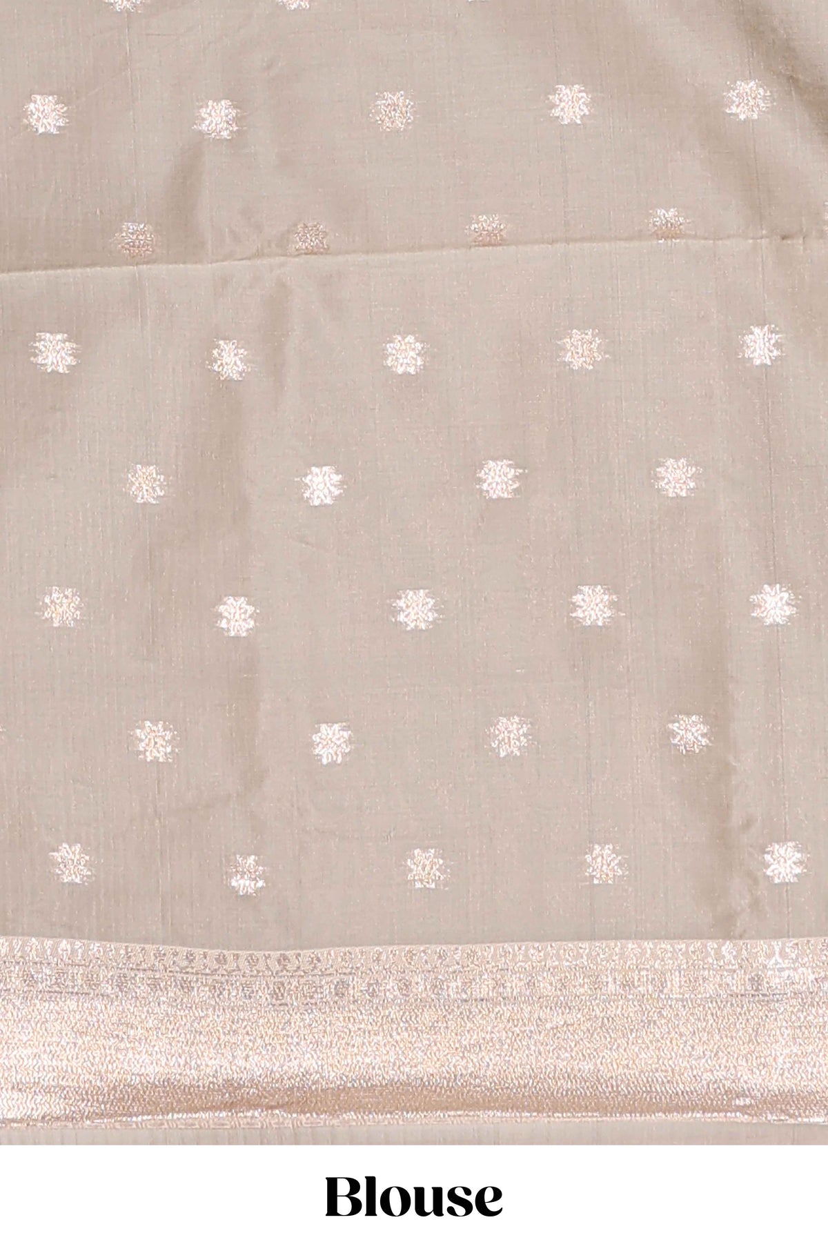 Red floral design art silk saree with contrast zari border and motifs blouse