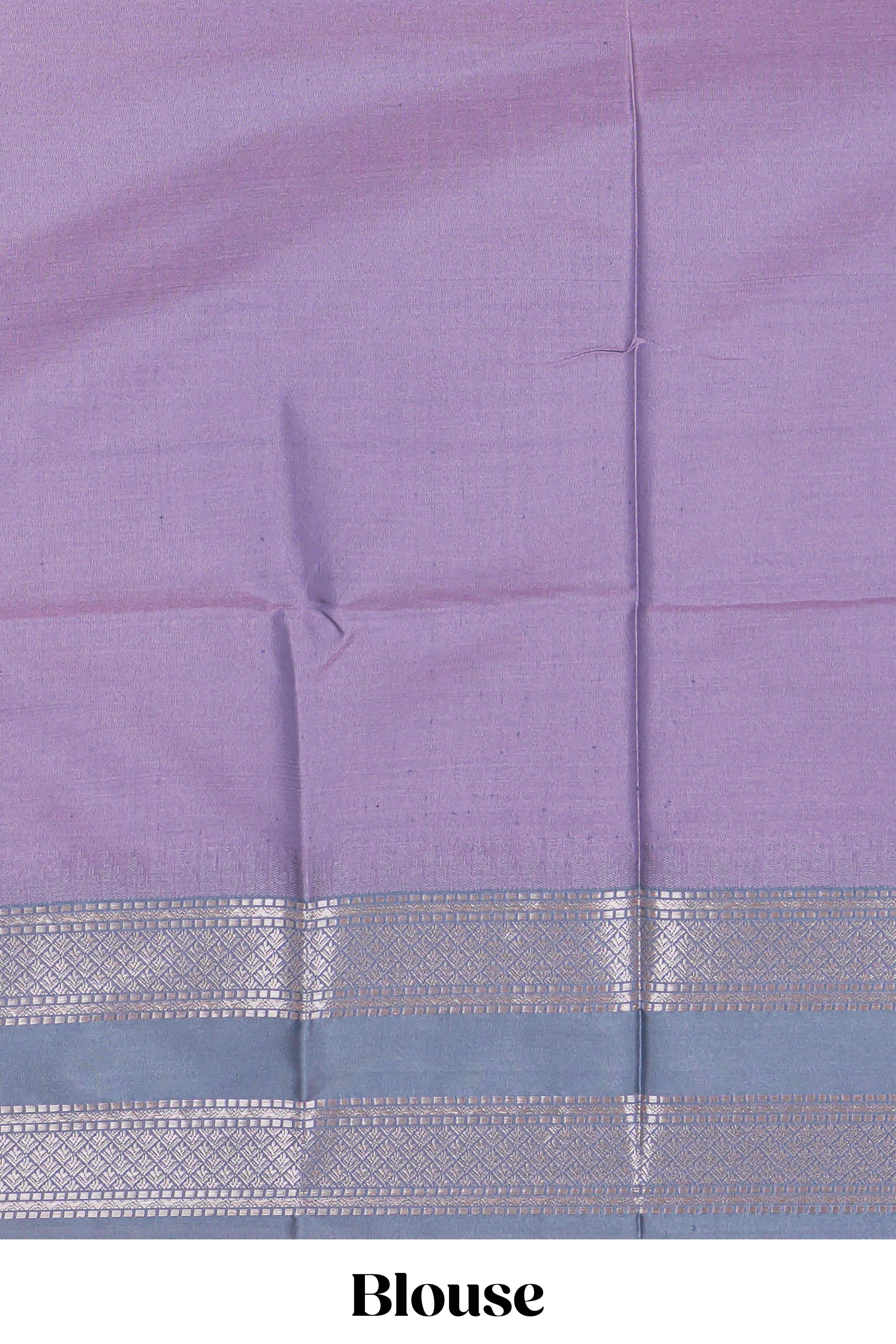 Pink geometric zari motifs design kathan silk saree with contrast border and matching blouse