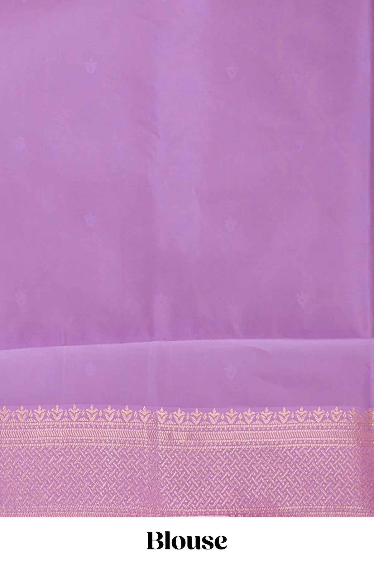 Blue floral motifs design kota cotton saree with contrast zari border and blouse