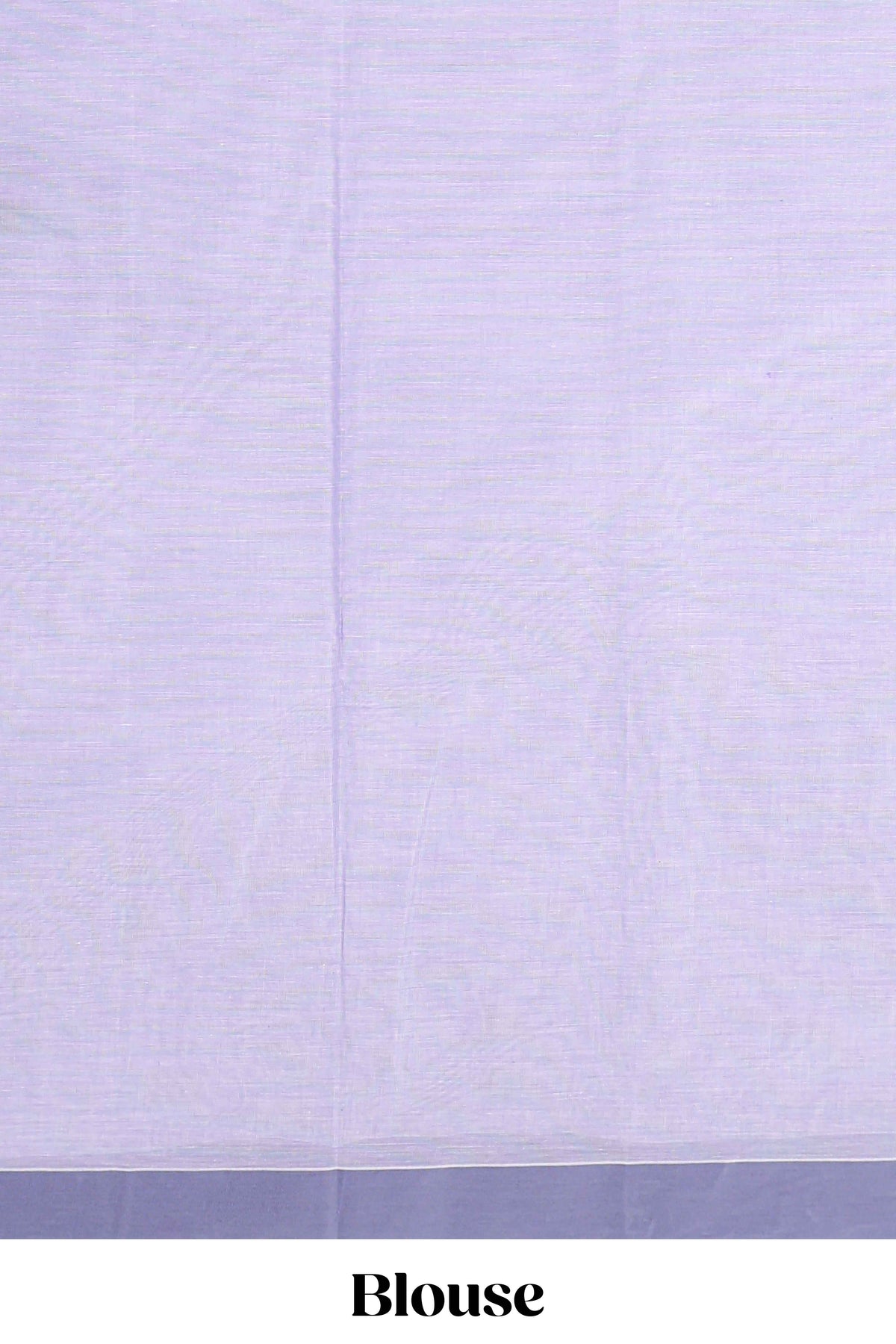 Lavender striped kovai cotton saree with contrast border and matching blouse